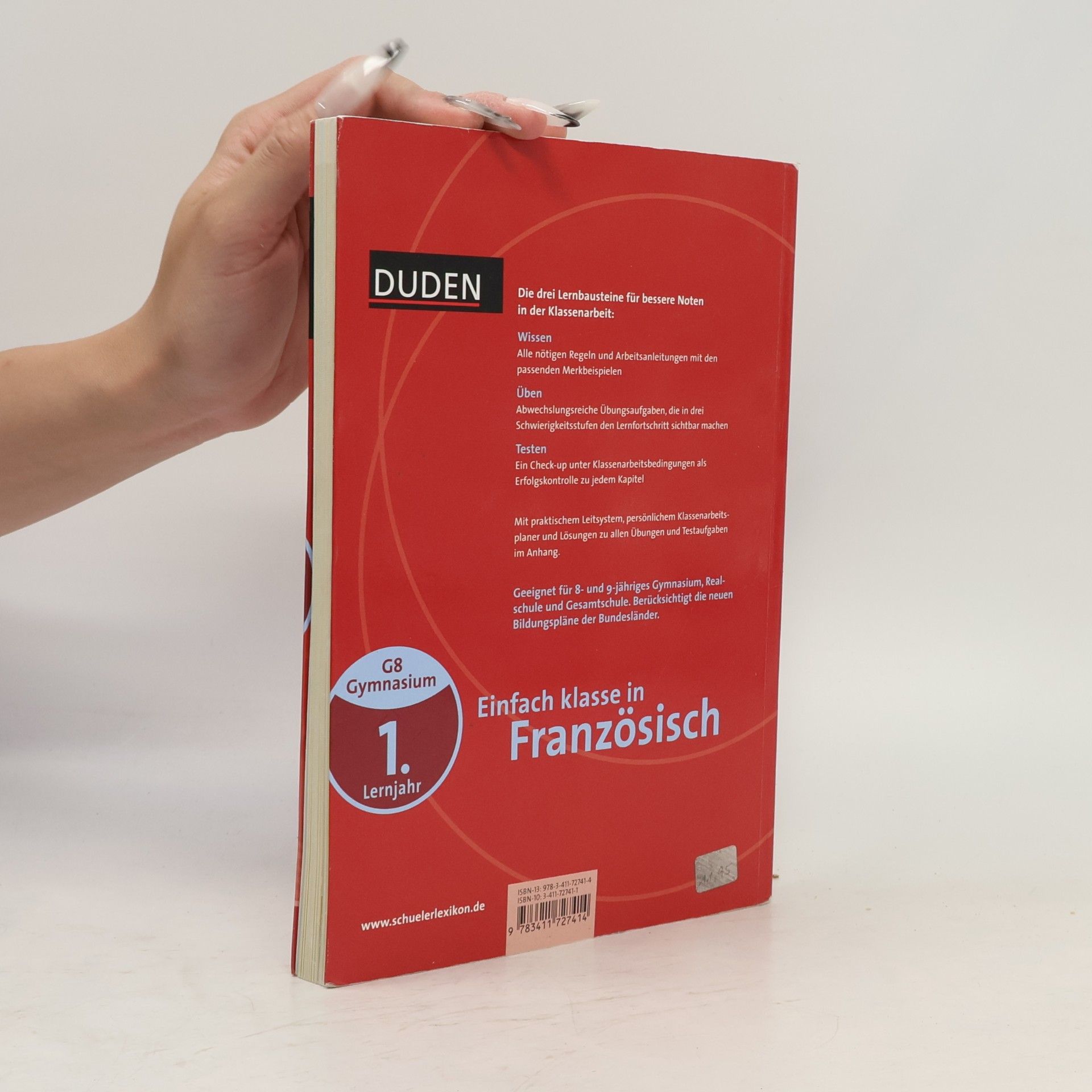 Ulrike Jahn-Sauner Duden Einfach Klasse in Französisch 1. Lernjahr