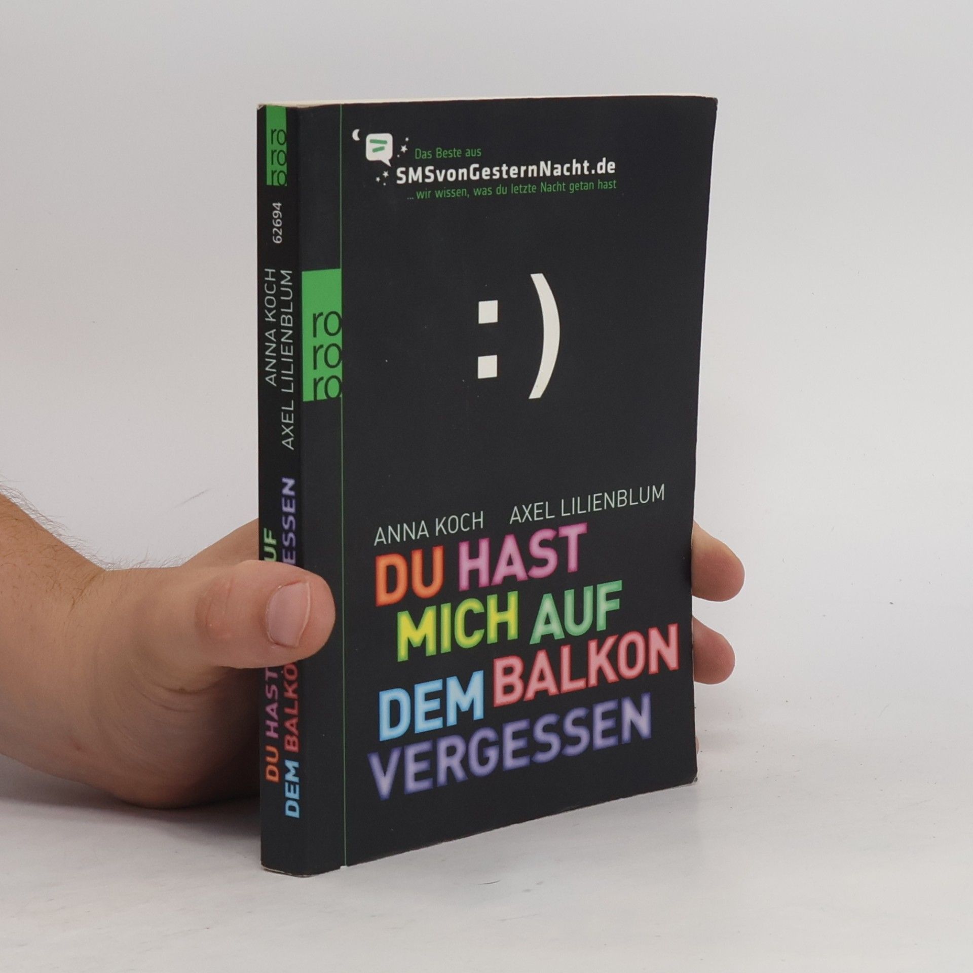 Axel Lilienblum Du hast mich auf dem Balkon vergessen