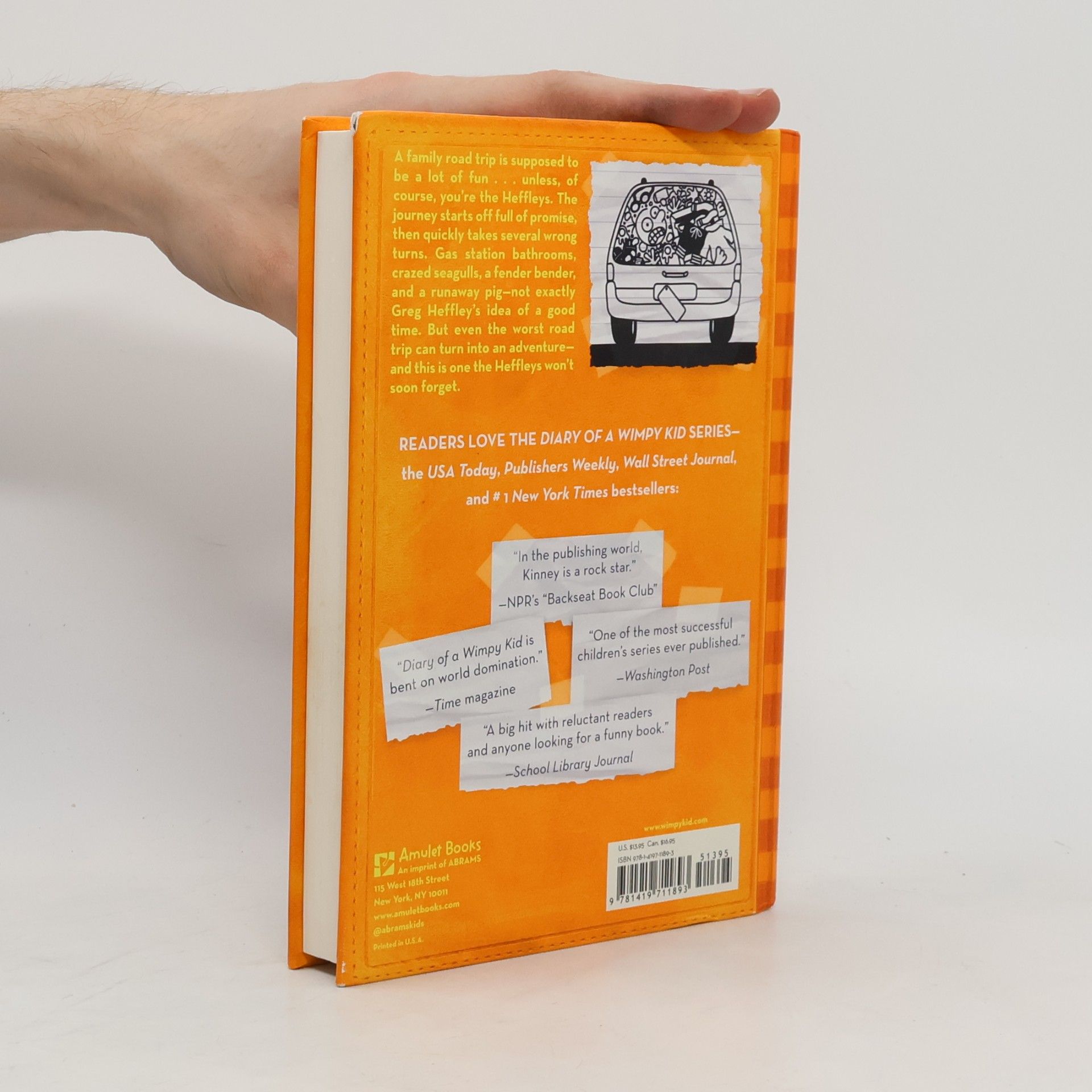 Jeff Kinney Diary of a wimpy kid: The long haul