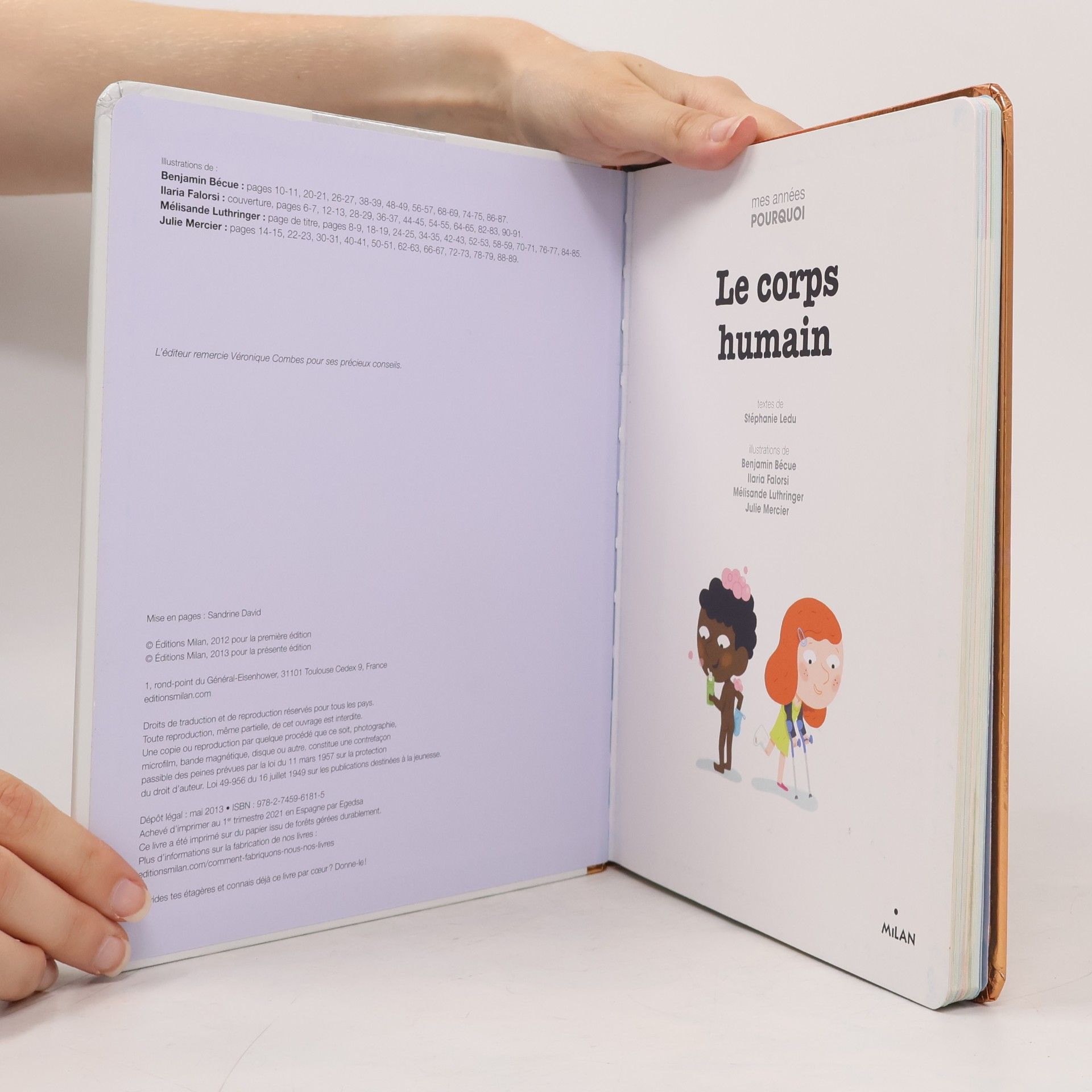 Stéphanie Ledu Mes années Pourquoi: Le corps humain