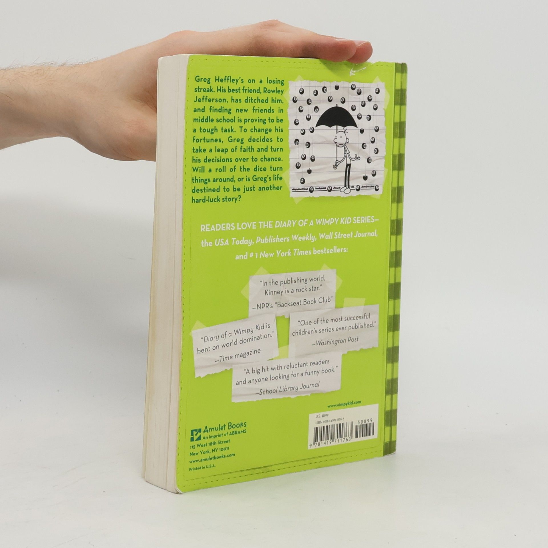 Jeff Kinney Diary of a Wimpy Kid Hard Luck