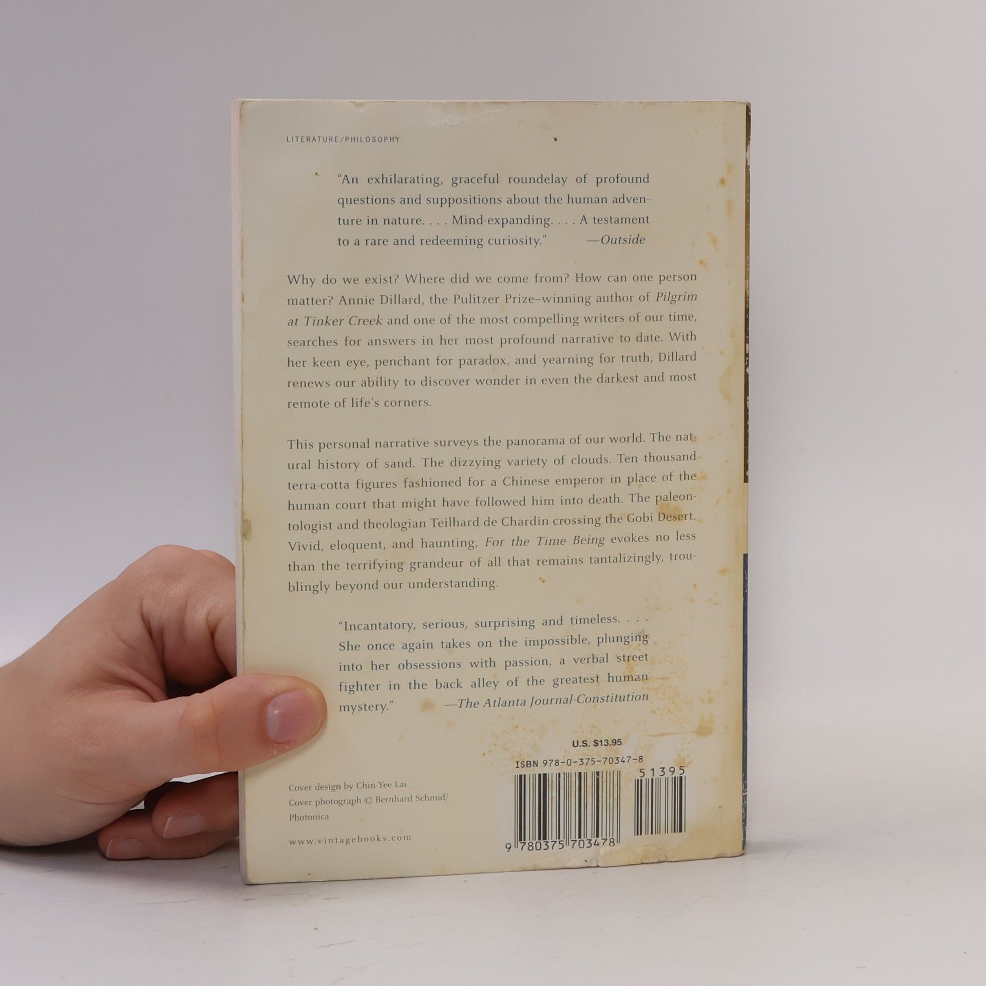 Annie Dillard For the Time Being