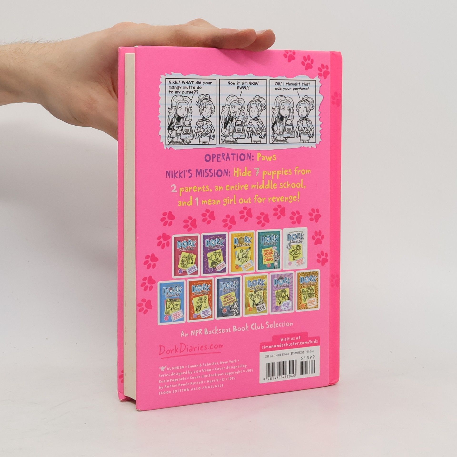 Rachel Renee Russell Dork diaries 10. Tales from a not-so-perfect pet sitter