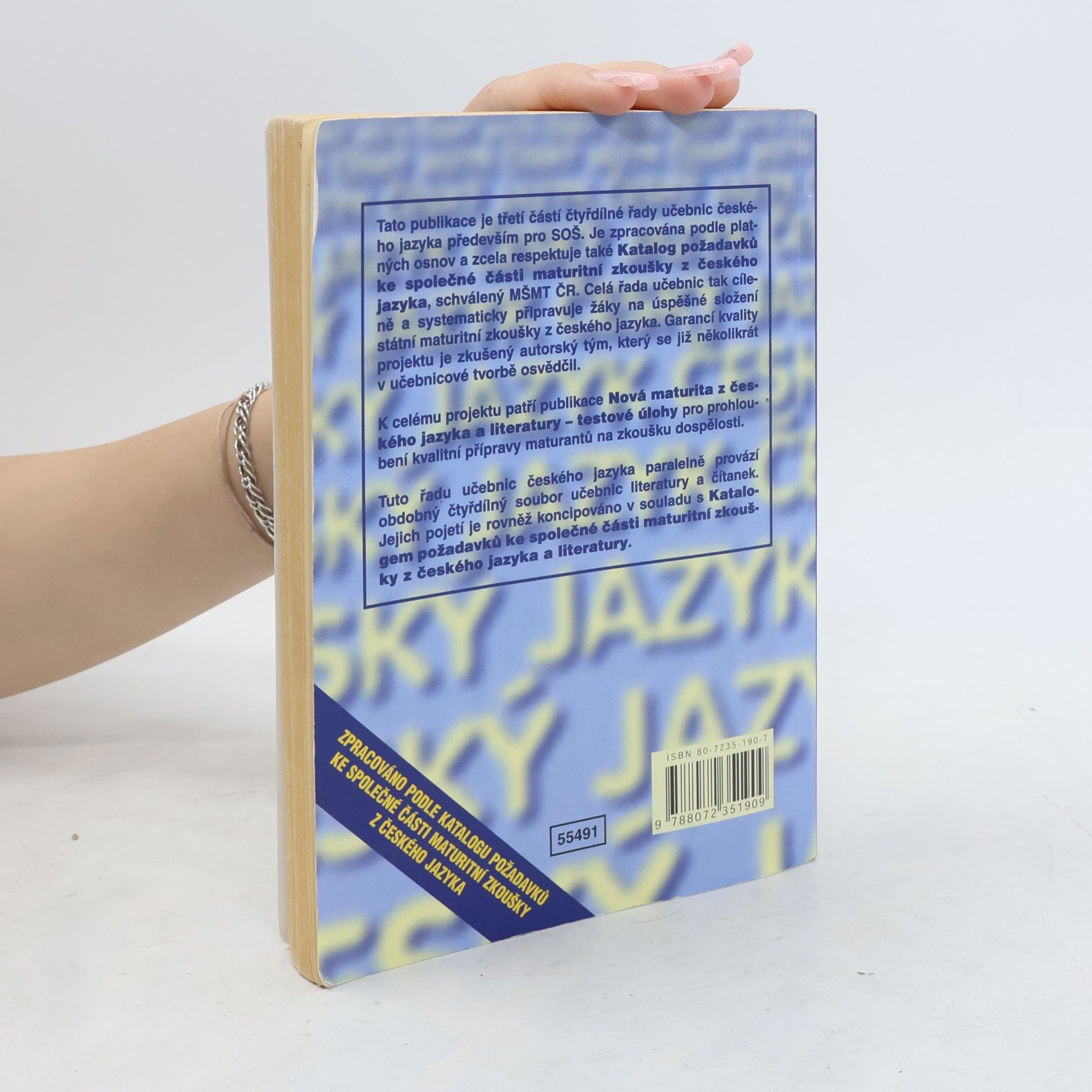Marie Čechová Český jazyk pro 3. ročník středních odborných škol