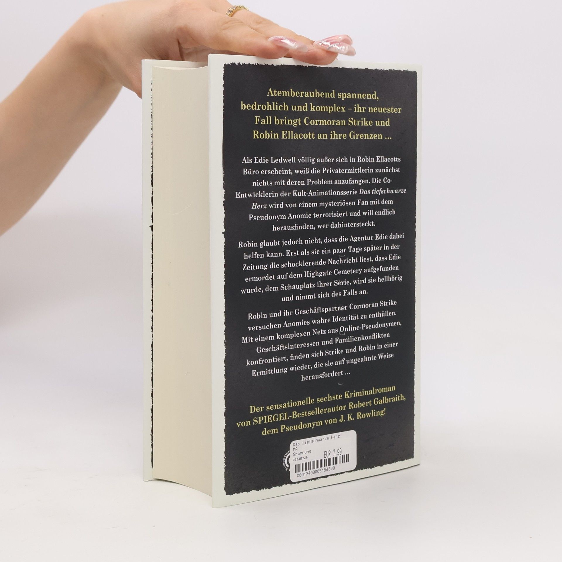 J. K. Rowling Das tiefschwarze Herz