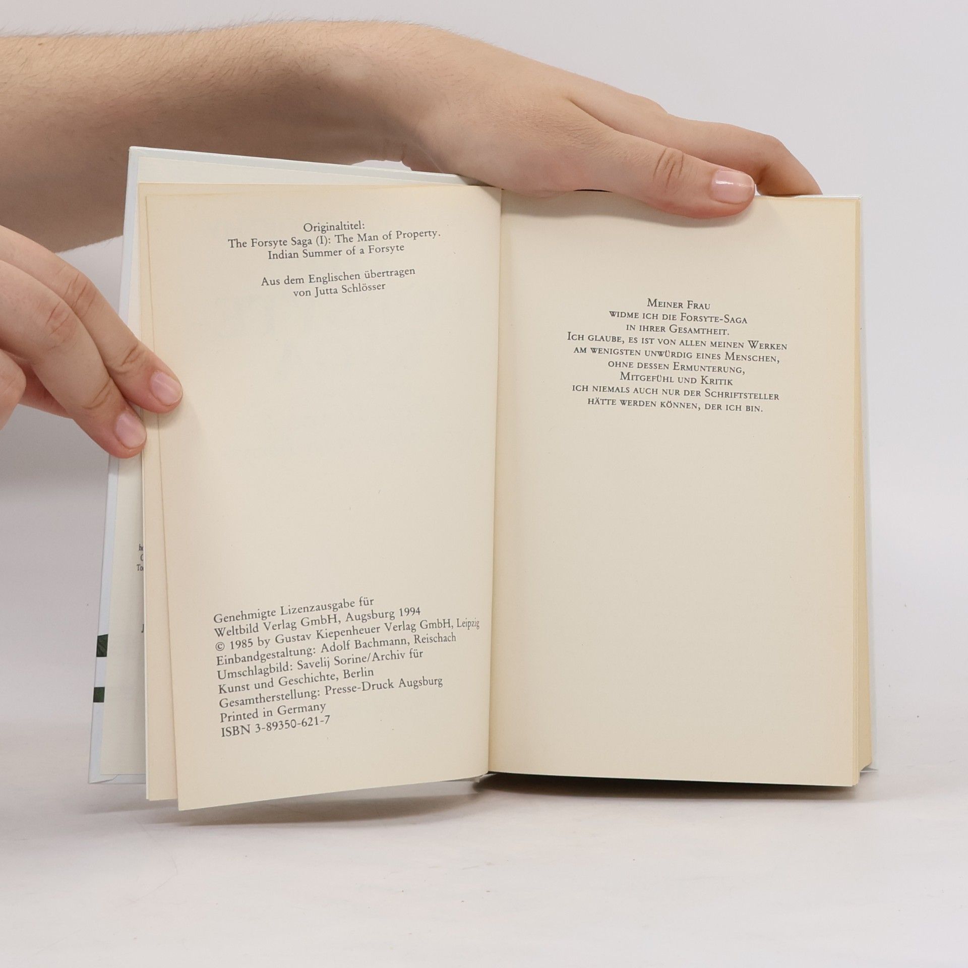 John Galsworthy Die Forsyte-Saga 1