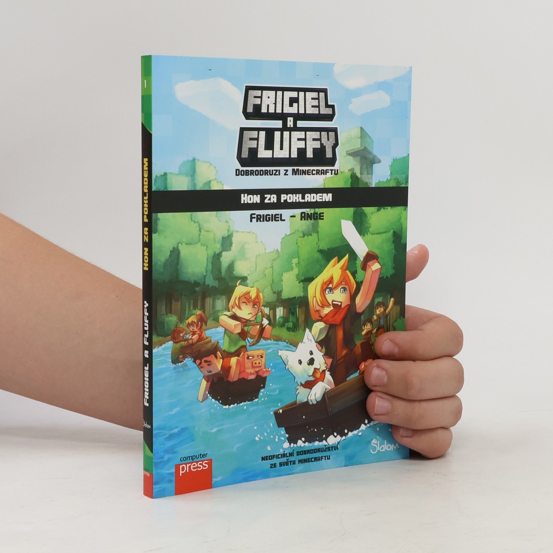 Frigiel Frigiel a Fluffy : dobrodruzi z Minecraftu. 1. díl, Hon za pokladem
