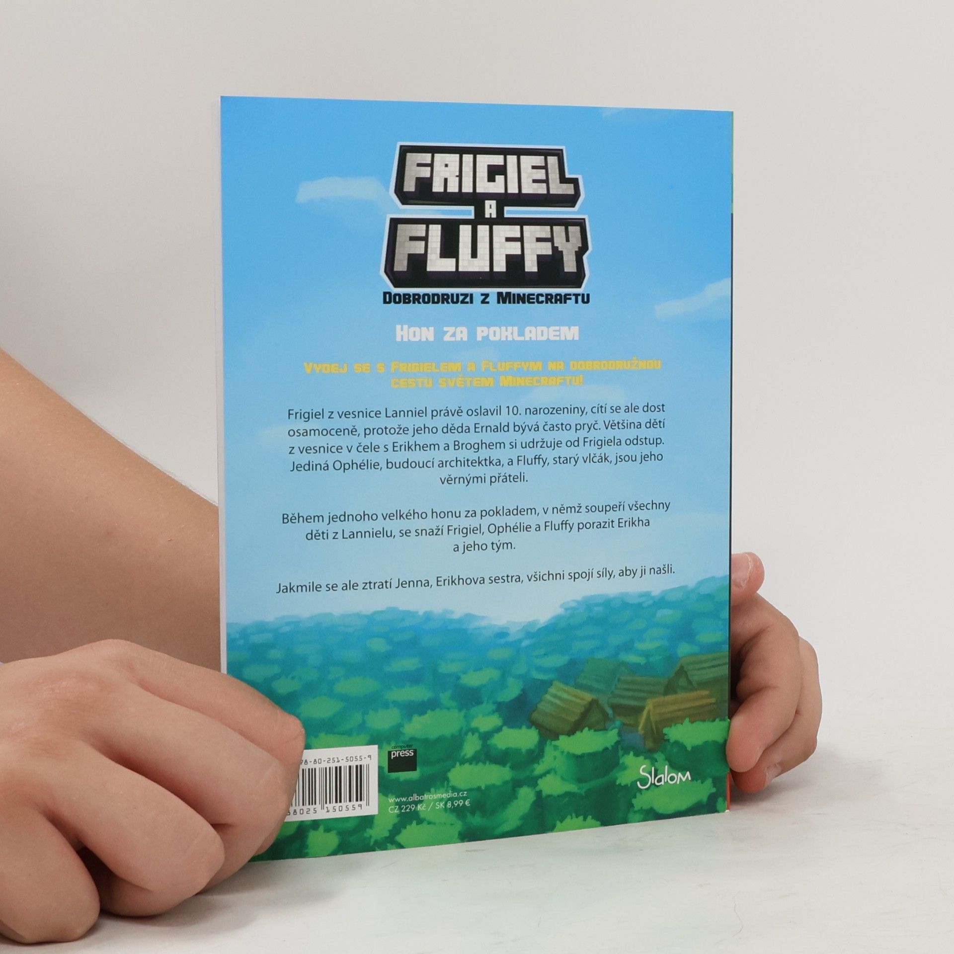 Frigiel Frigiel a Fluffy : dobrodruzi z Minecraftu. 1. díl, Hon za pokladem