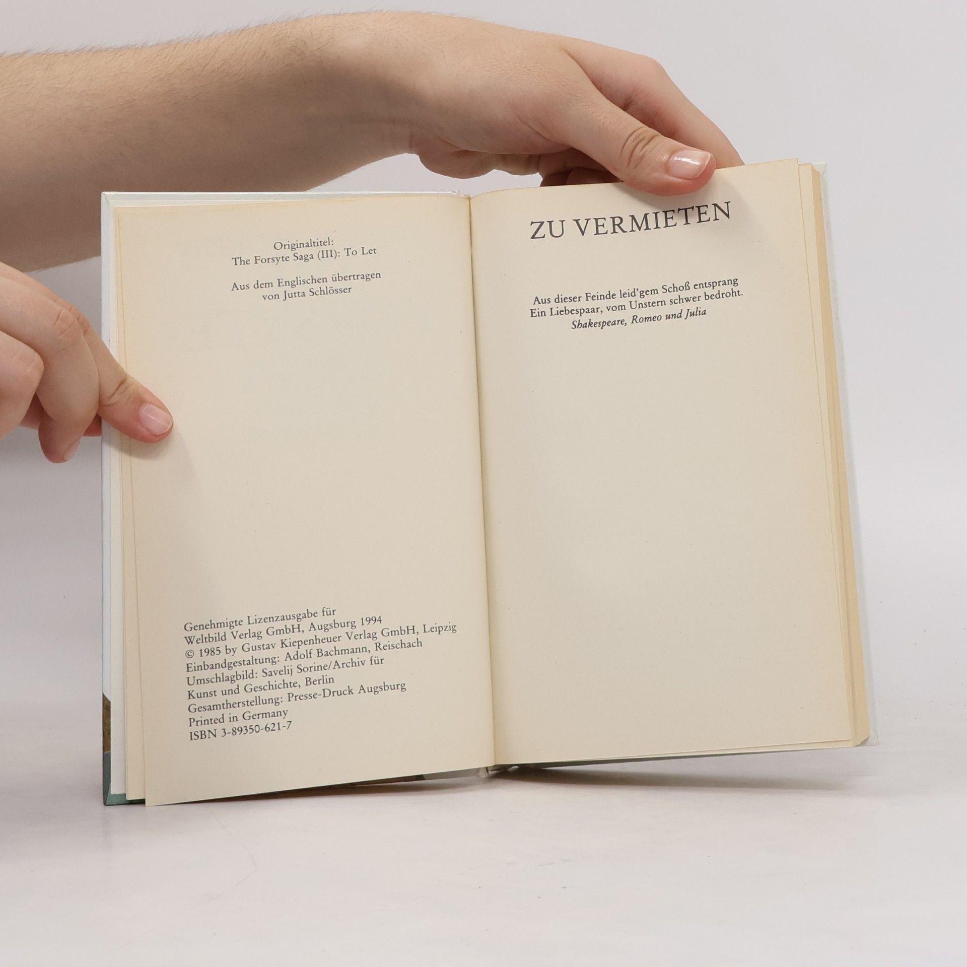 John Galsworthy Die Forsyte-Saga 3