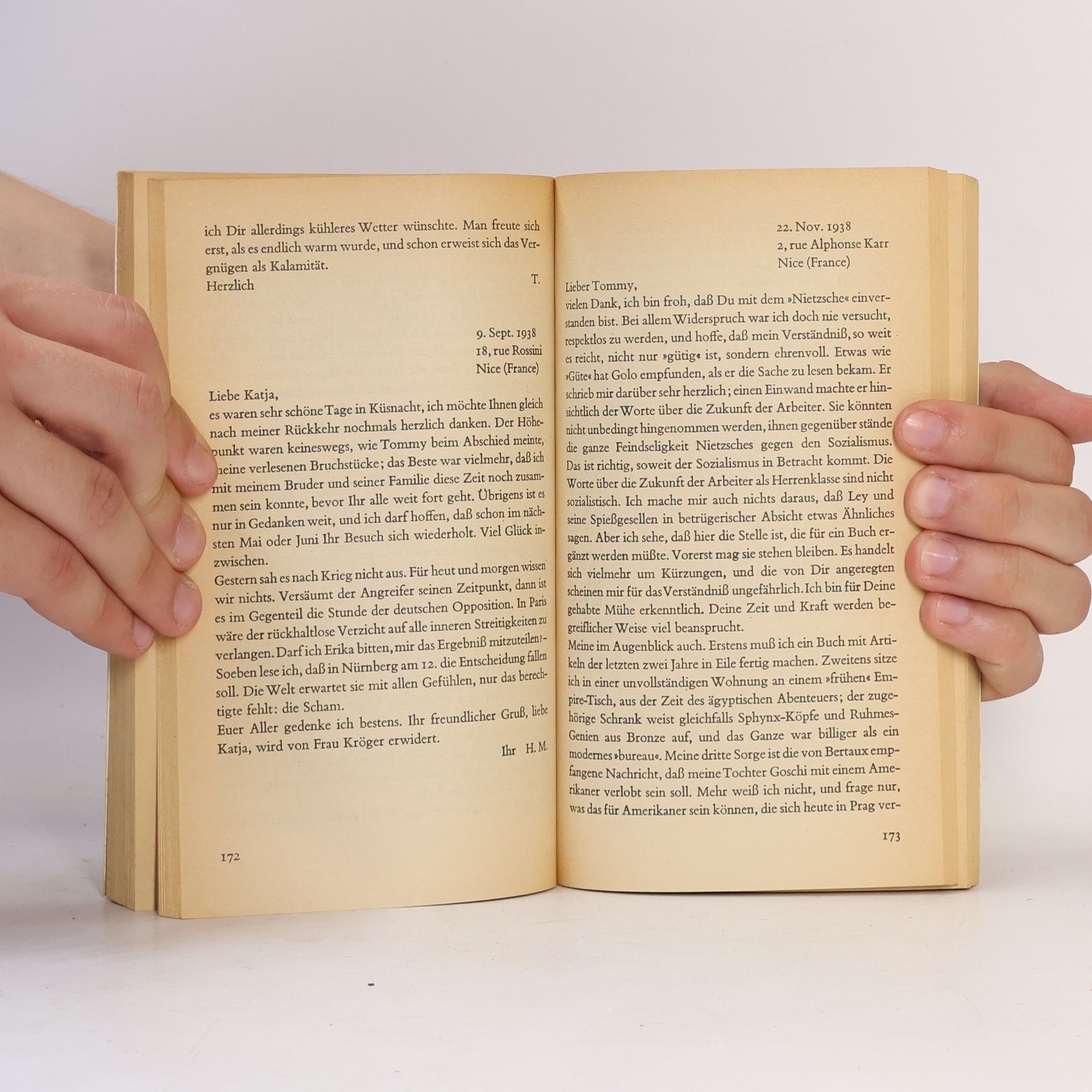 Thomas Mann Briefwechsel