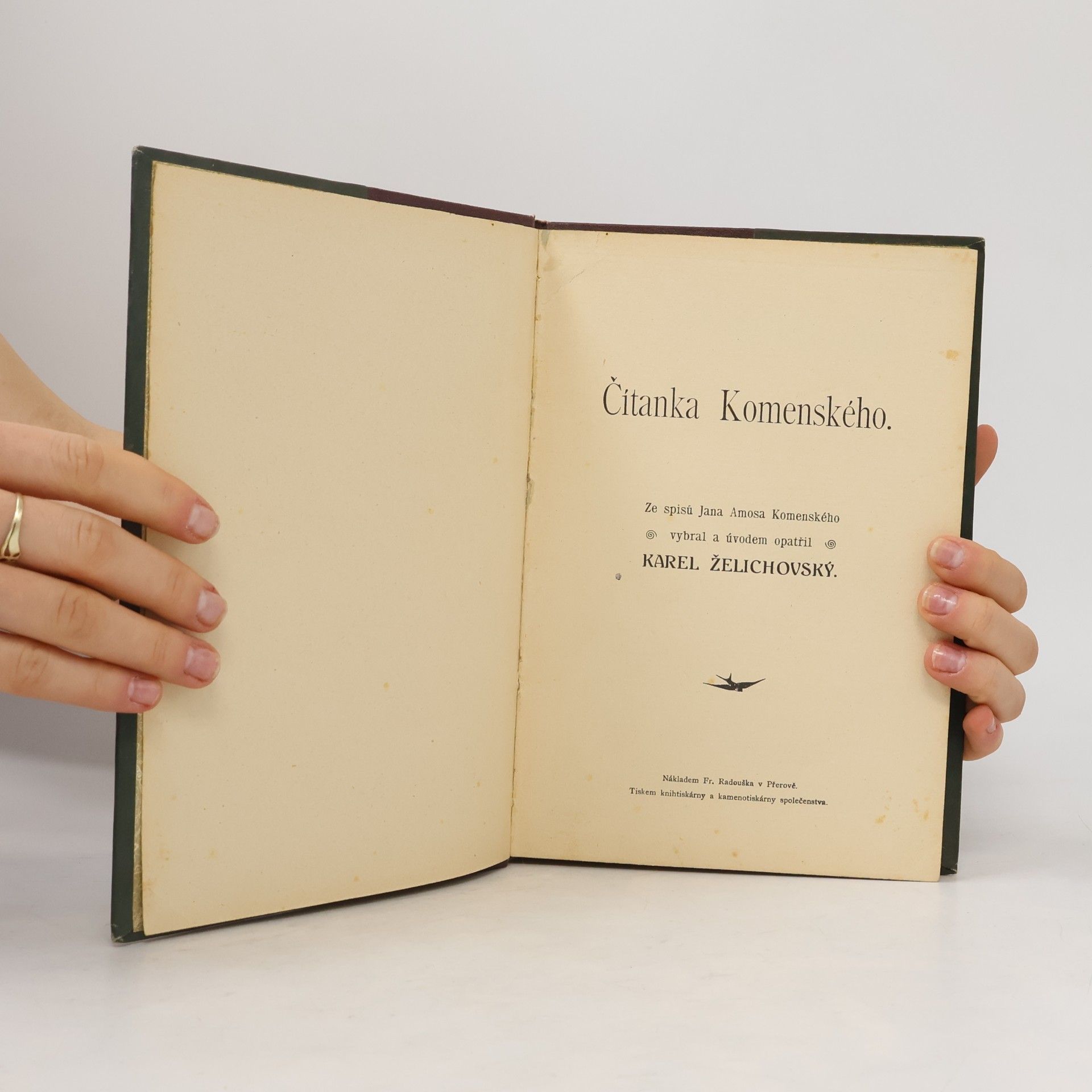 Jan Amos Komenský Čítanka Komenského