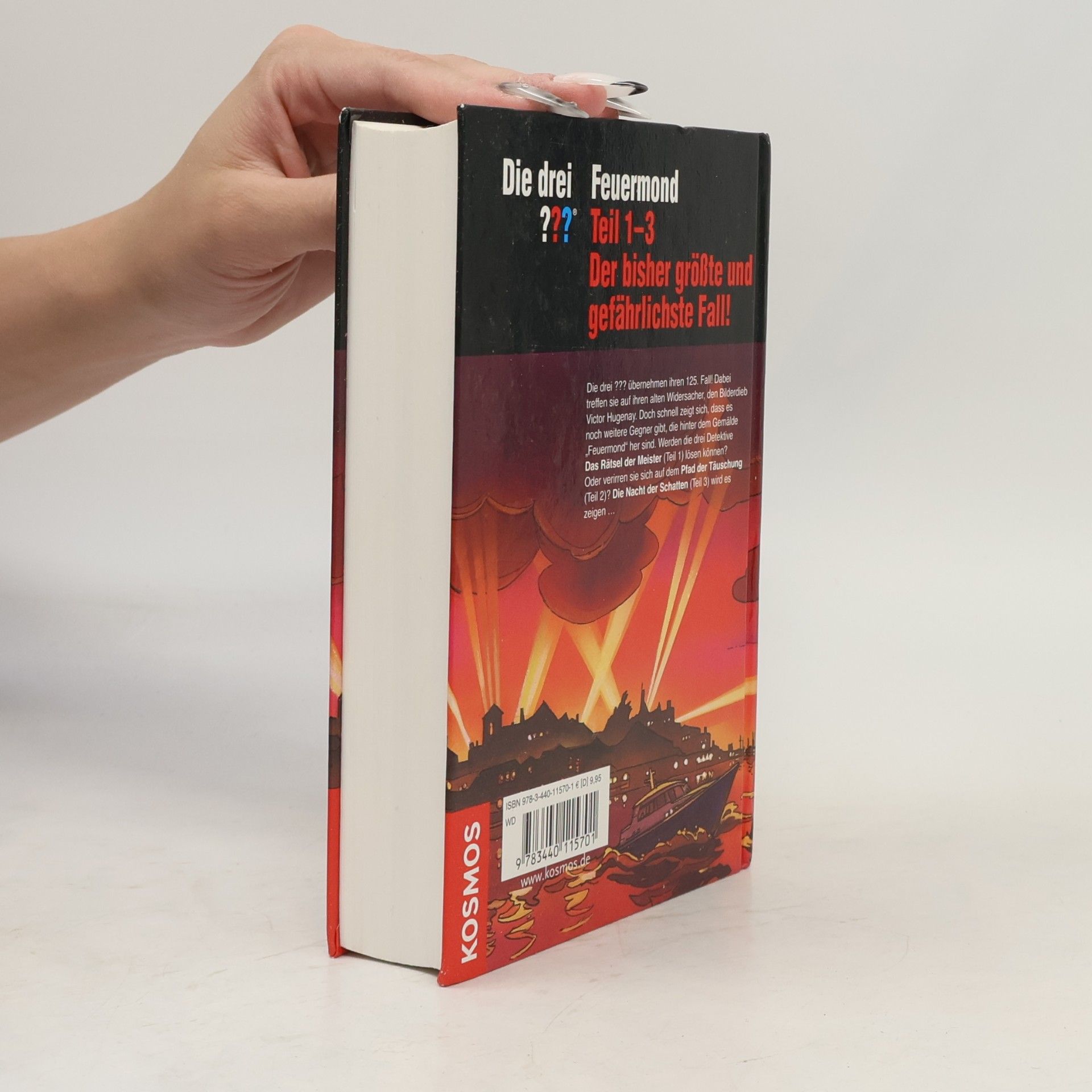 André Marx Die drei ??? - Feuermond