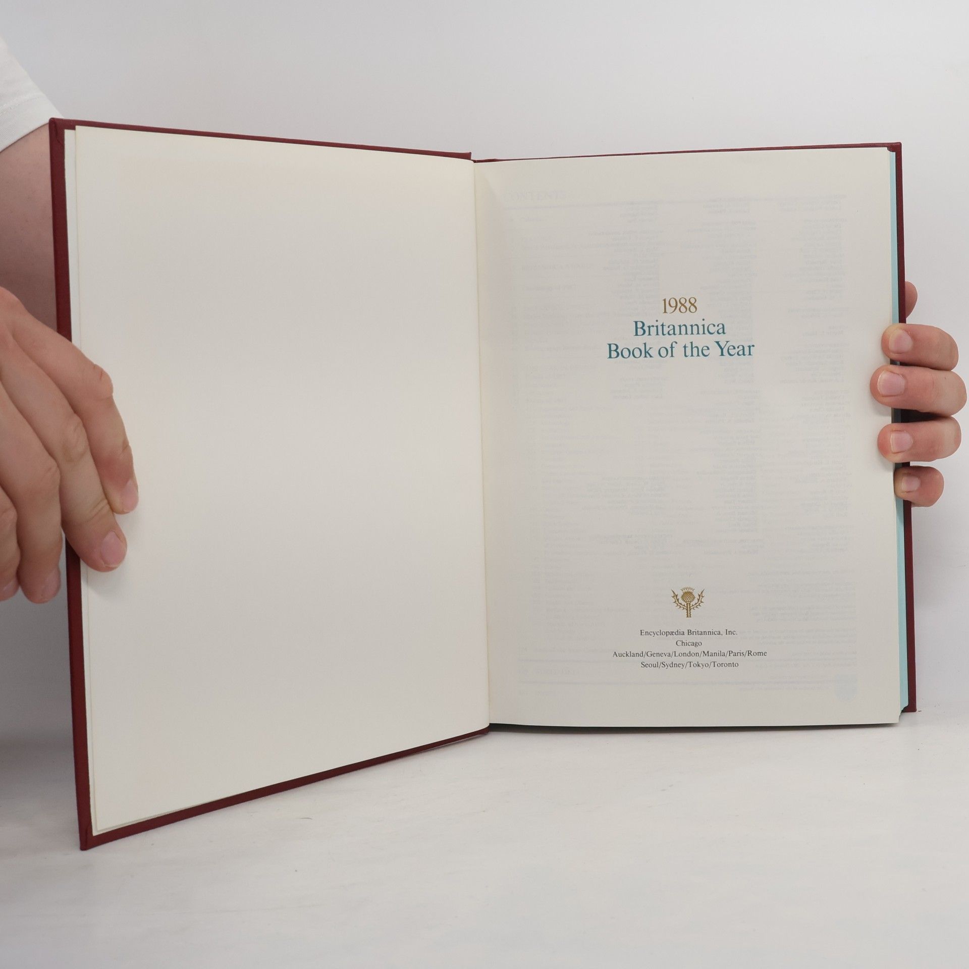Autorenkollektiv 1988 Britannica Book of the Year
