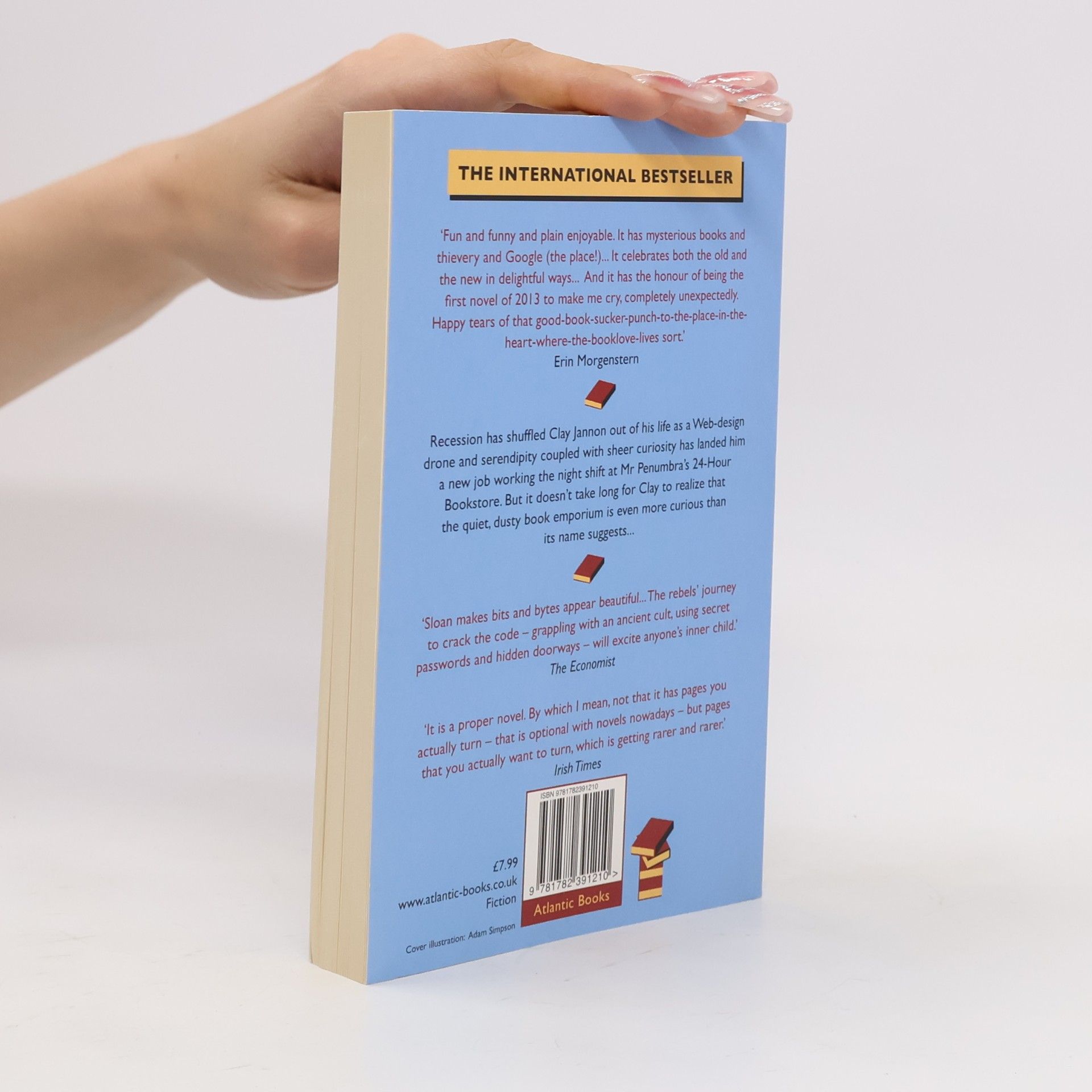 Robin Sloan Mr Penumbra's 24-hour Bookstore. Die sonderbare Buchhandlung des Mr. Penumbra, englische Ausgabe