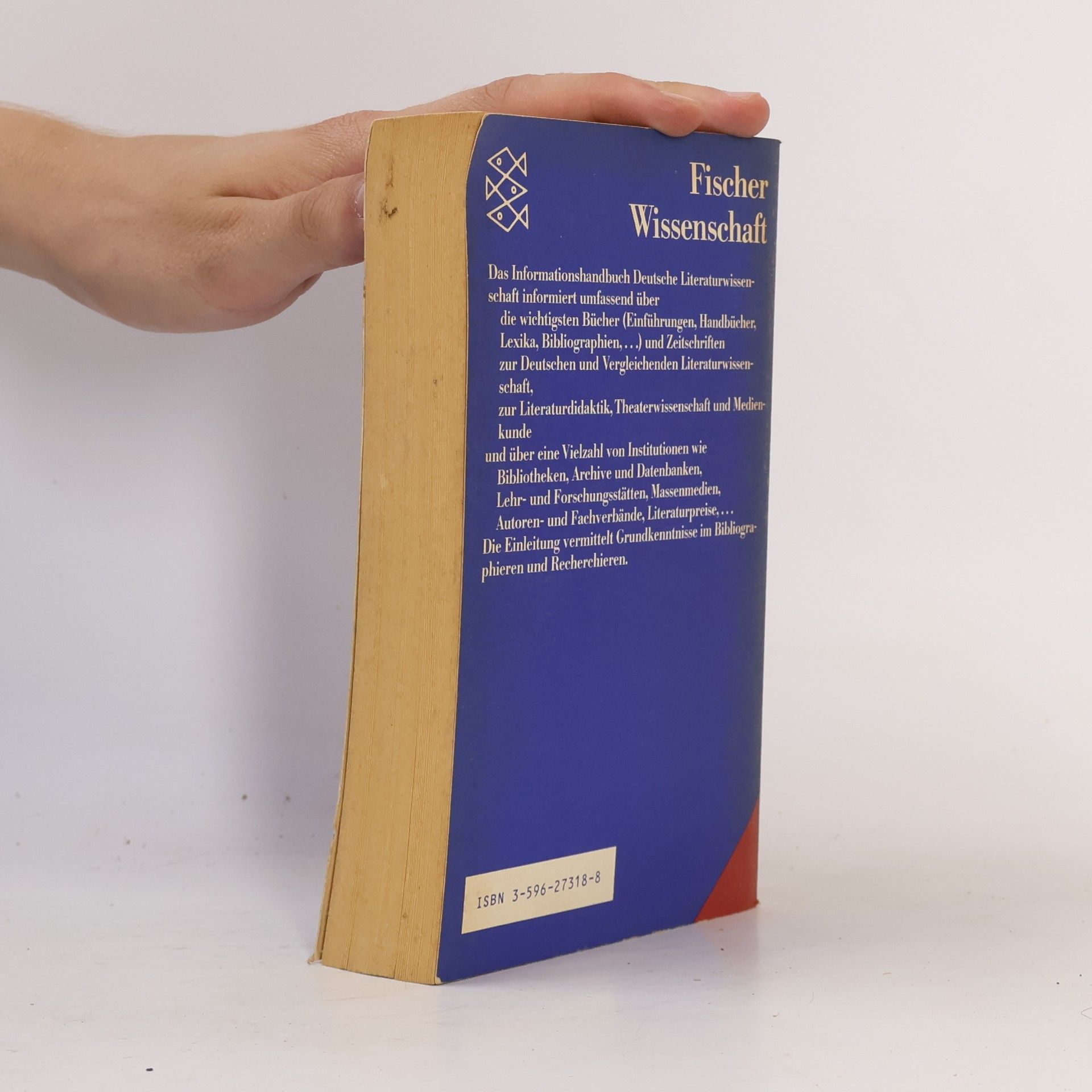Hansjürgen Blinn Informationshandbuch deutsche Literaturwissenschaft
