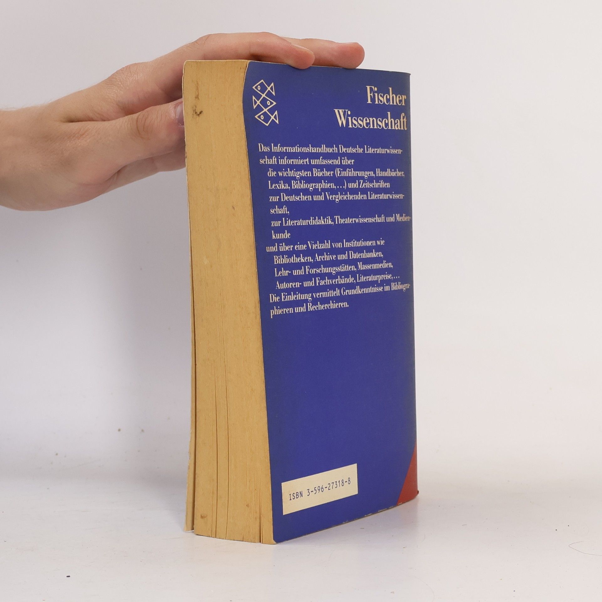 Hansjürgen Blinn Informationshandbuch deutsche Literaturwissenschaft