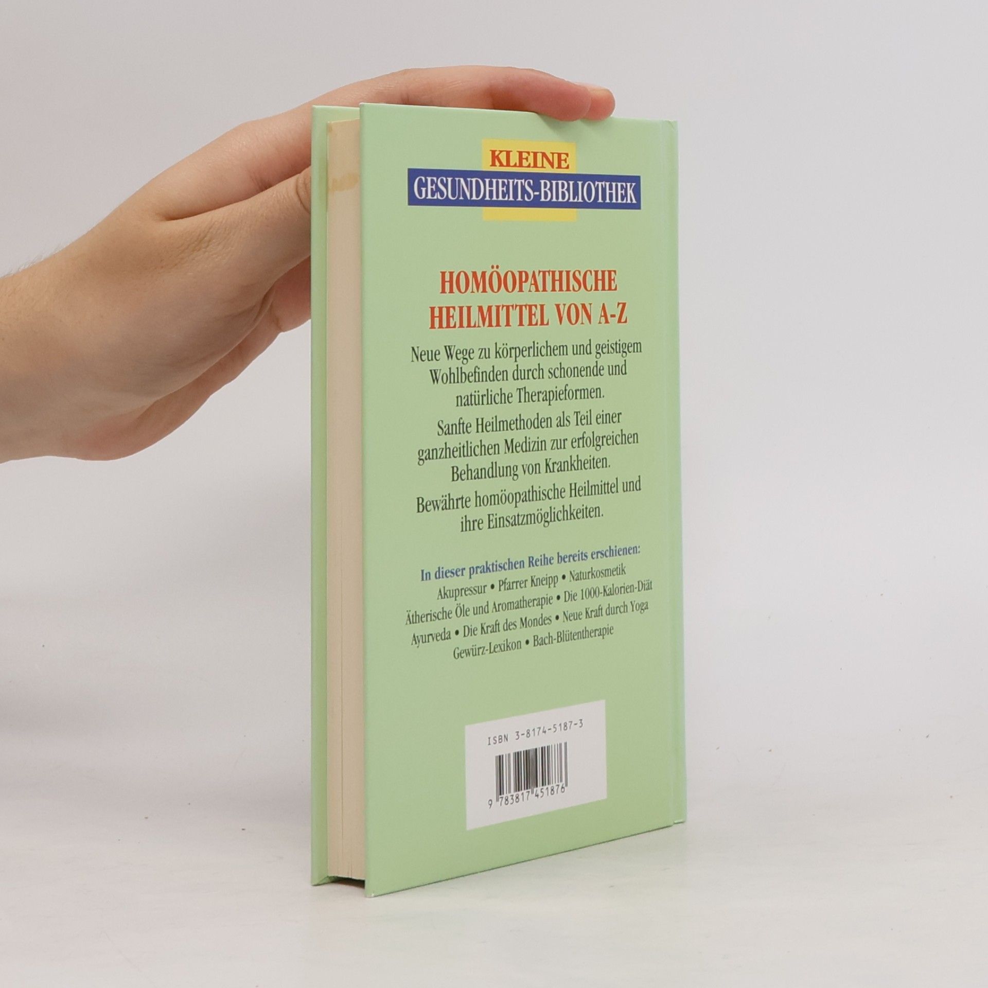 Autorenkollektiv Homöopathische Heilmittel von A - Z
