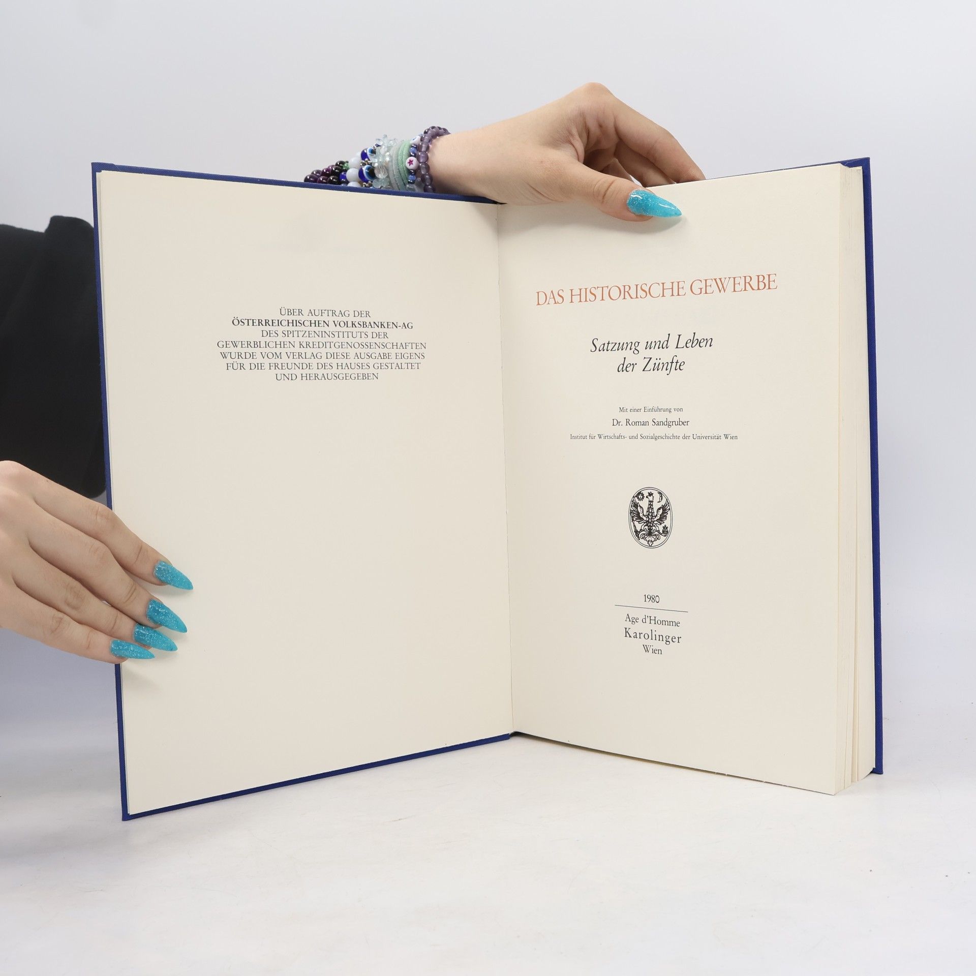 Various authors Das historiche Gewerbe