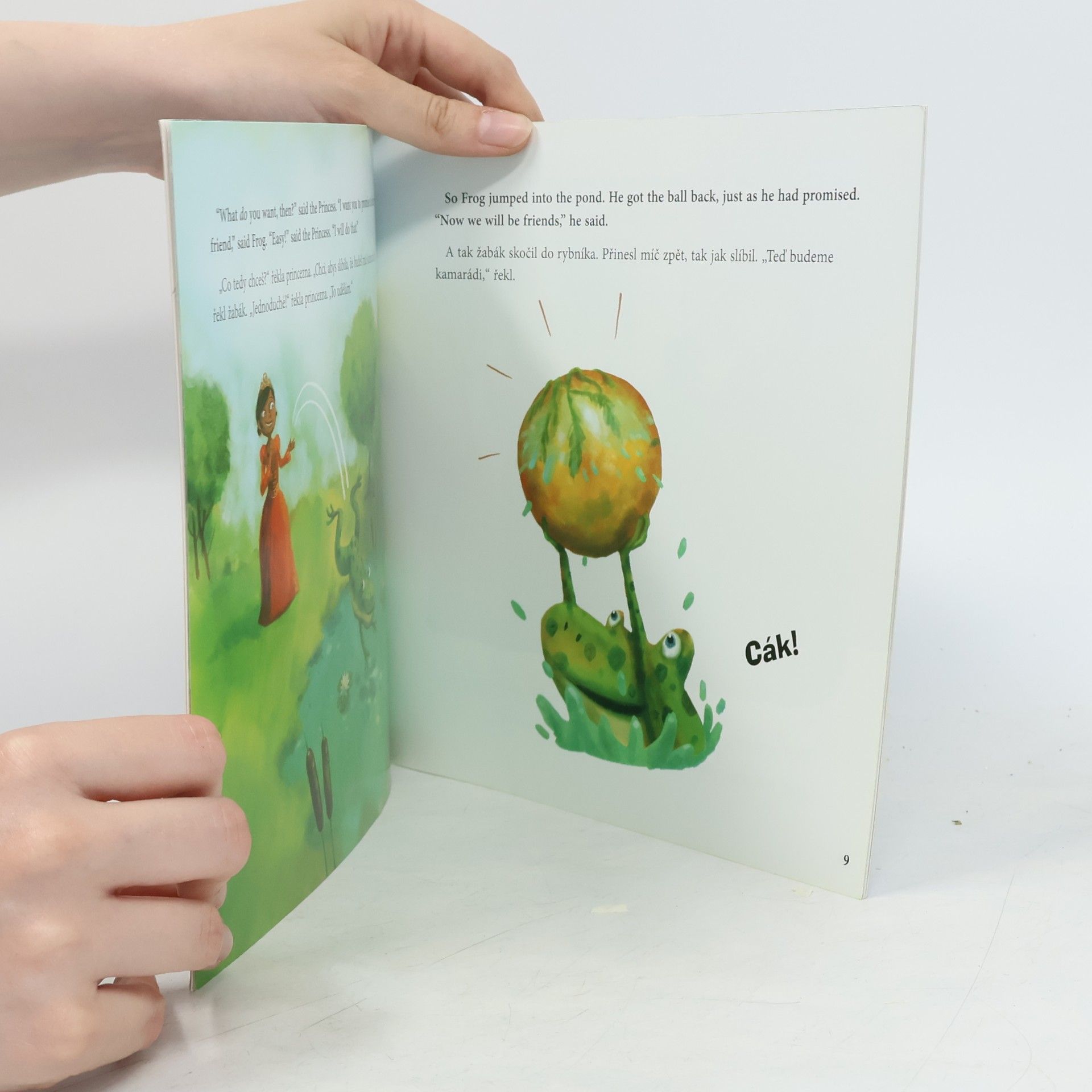 Pippa Goodhart The Frog princess = Žabí princezna