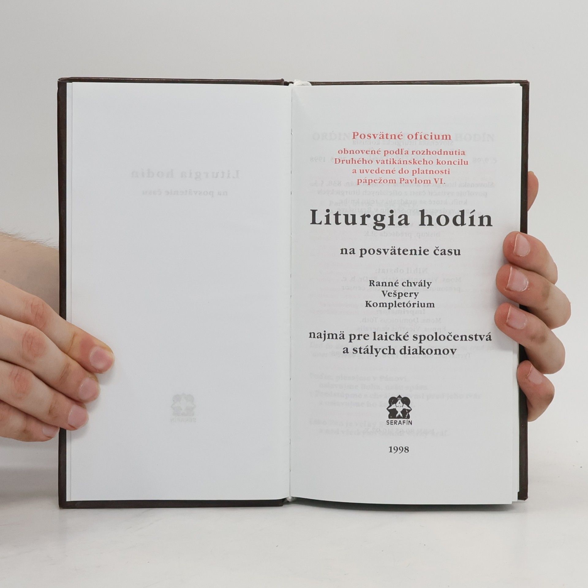 Autores varios Liturgia hodin na posvätenie času
