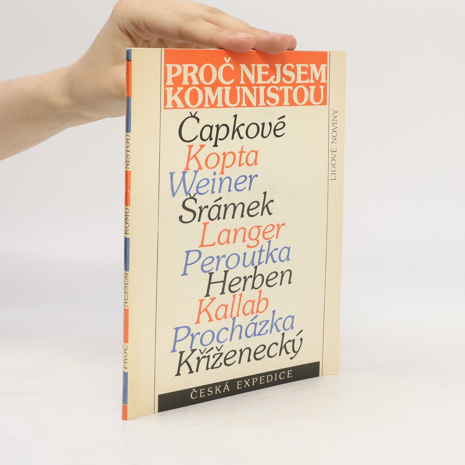Auteurscollectief Proč nejsem komunistou?