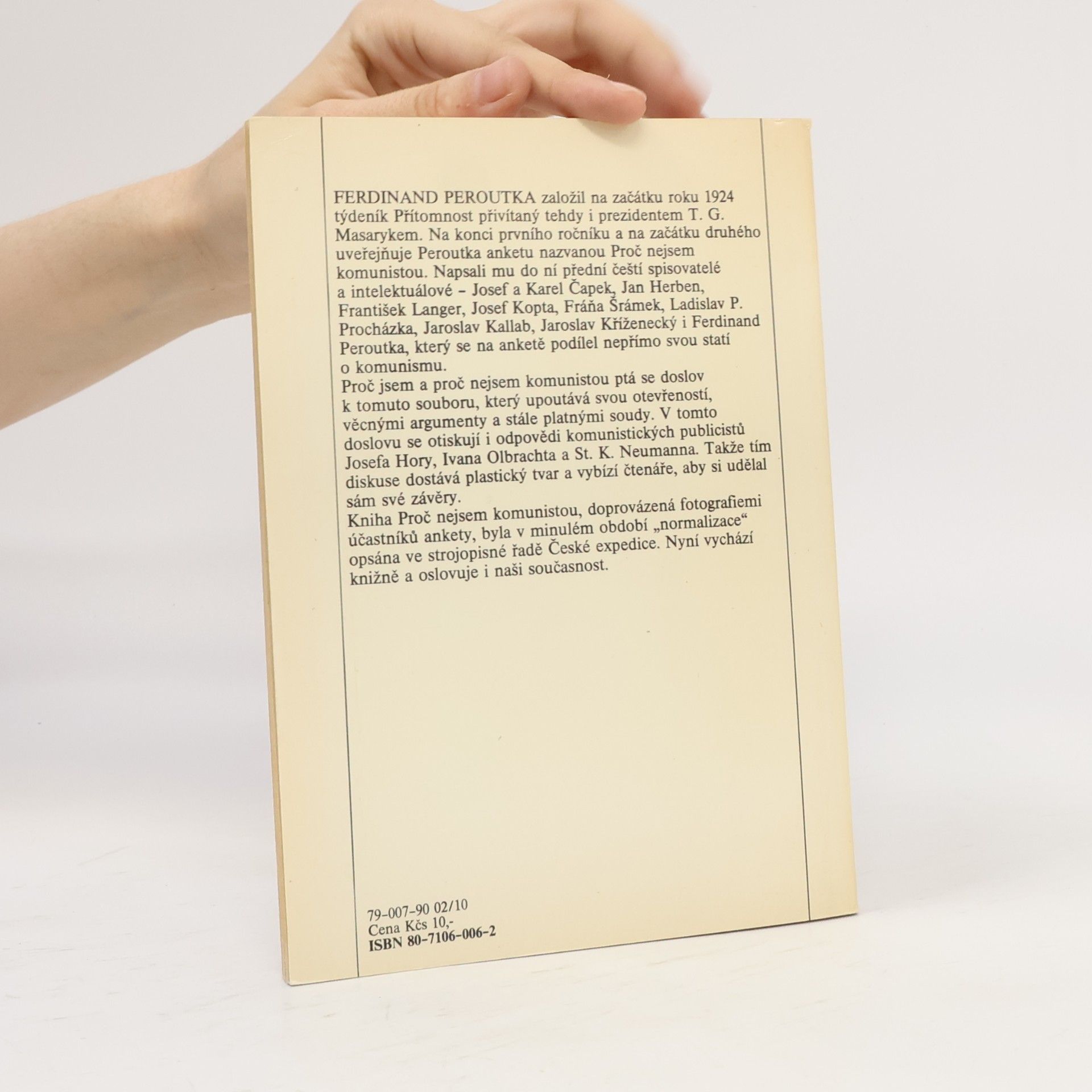 Various authors Proč nejsem komunistou?