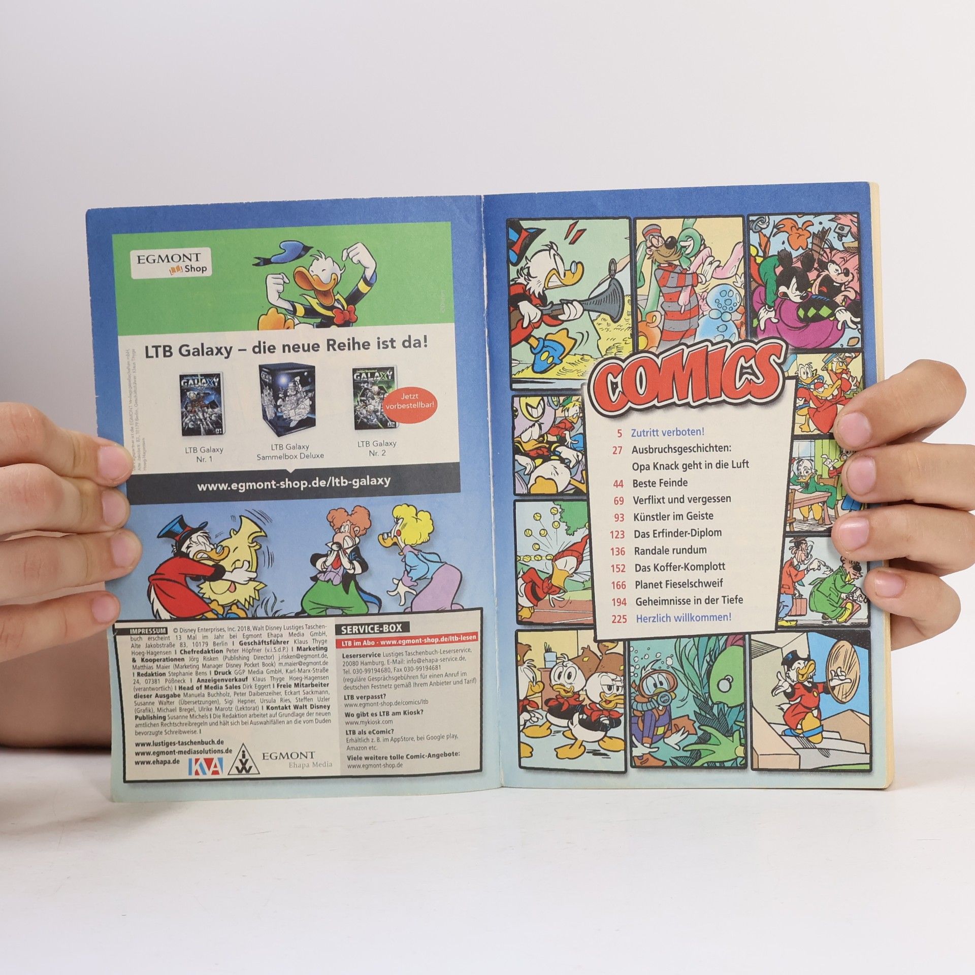 Walt Disney Lustiges Taschenbuch 505. Zutritt verboten!