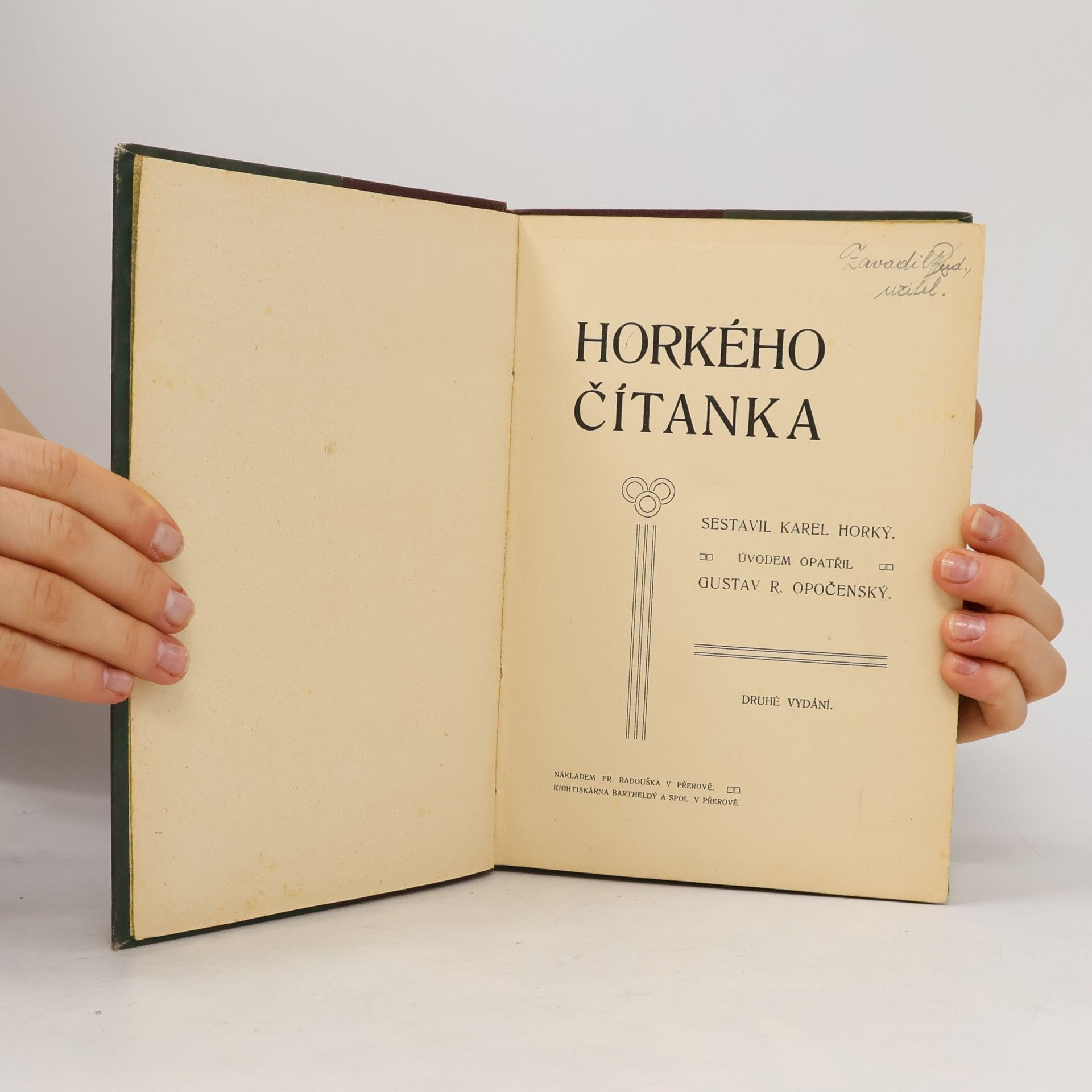 Karel Horký Horkého čítanka