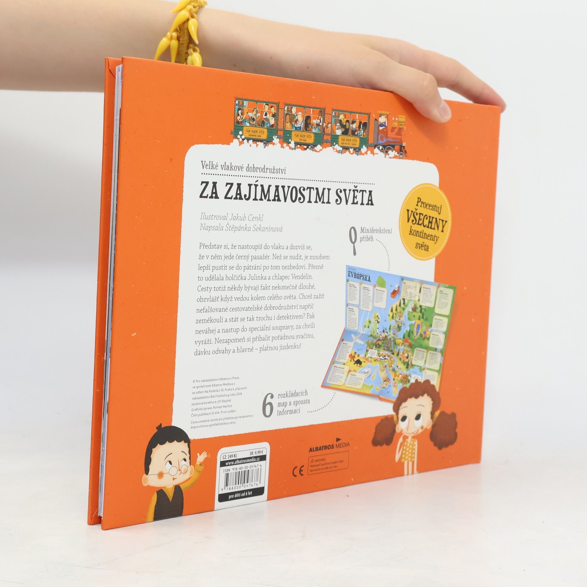 Štěpánka Sekaninová Velké vlakové dobrodružství - Za zajímavostmi světa