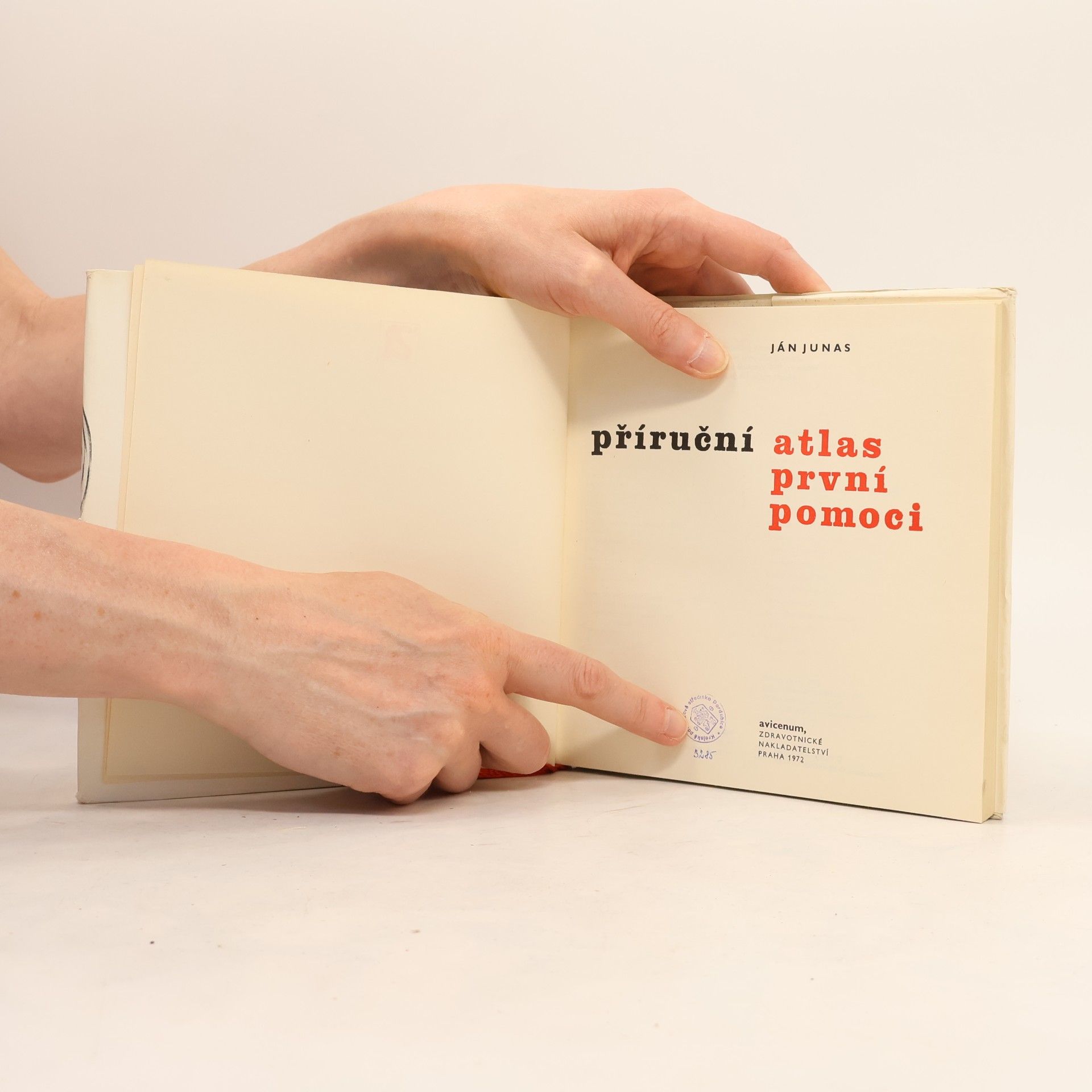Ján Junas Příruční atlas první pomoci
