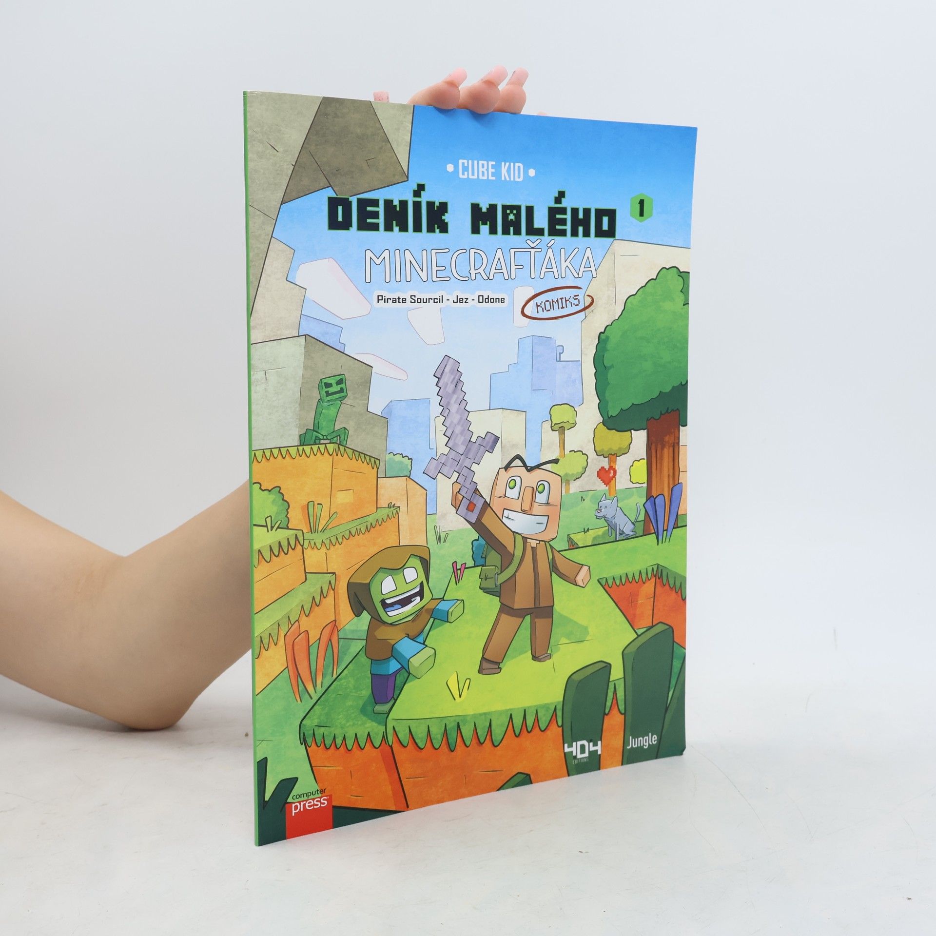 Piratesourcil Deník malého Minecrafťáka : komiks. 1, Nový bojovník