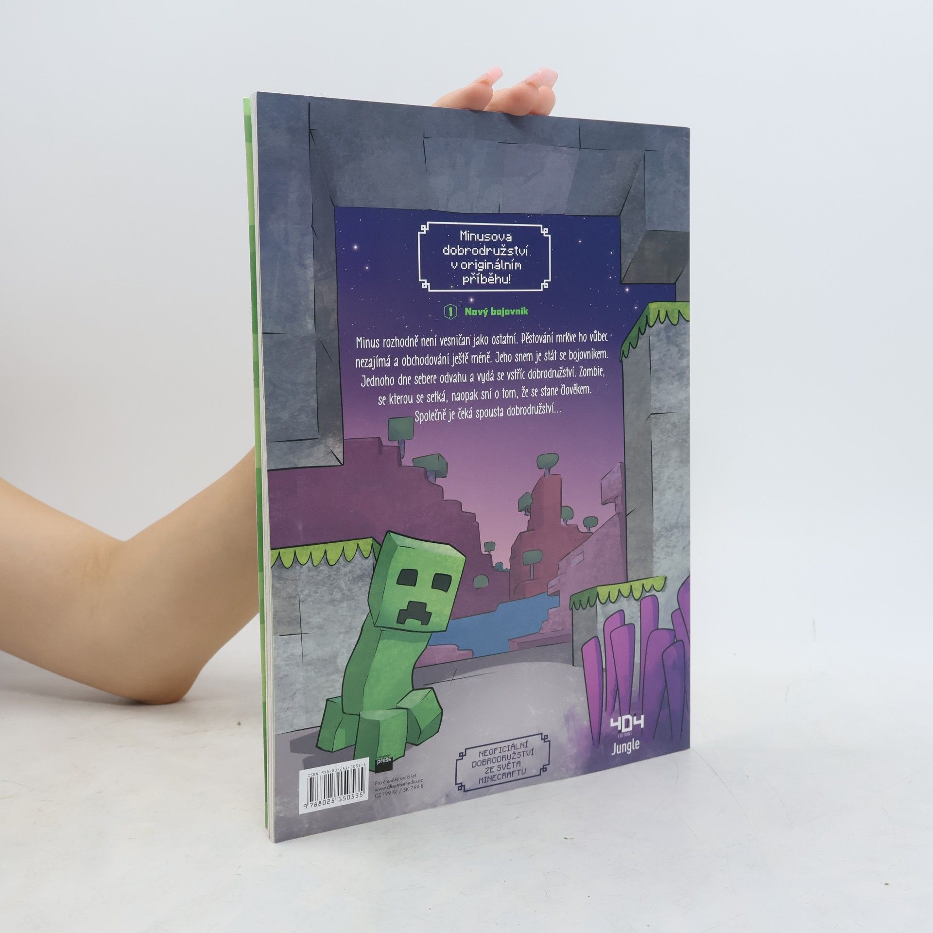 Piratesourcil Piratesourcil Deník malého Minecrafťáka : komiks. 1, Nový bojovník