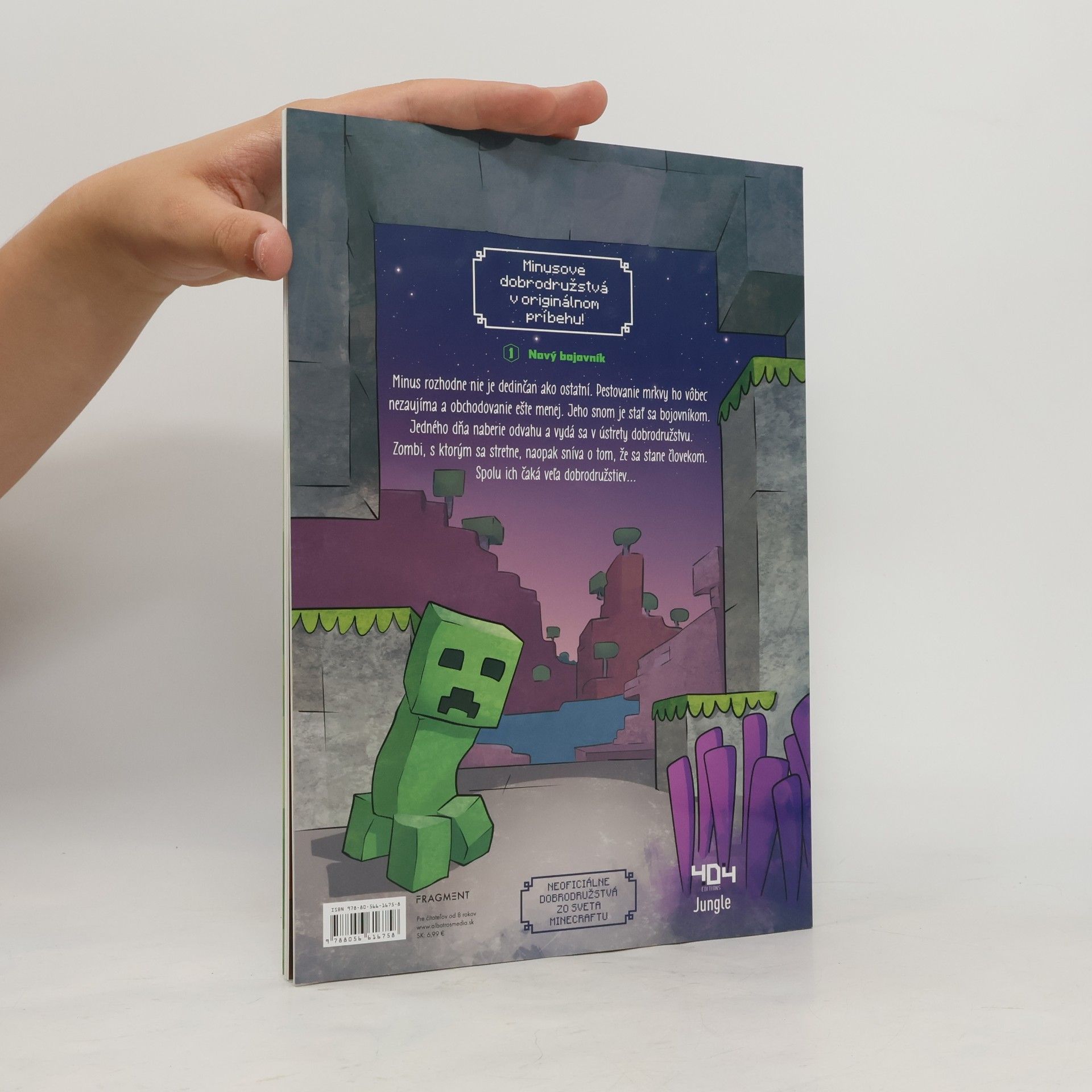 Cube Kid Denník malého Minecrafťáka