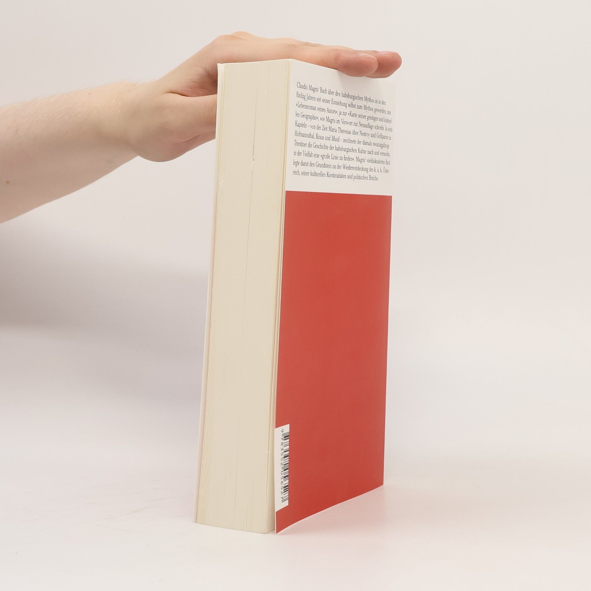 Claudio Magris Der habsburgische Mythos in der modernen österreichischen Literatur