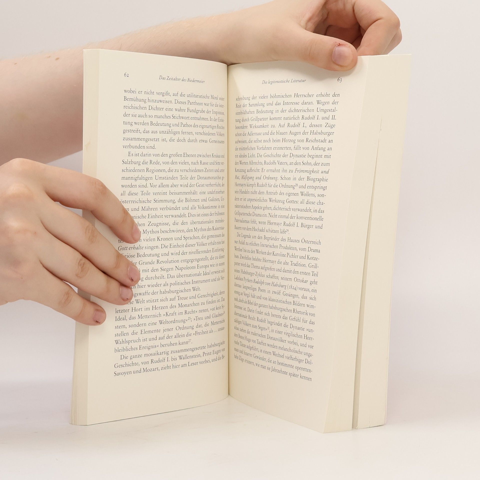 Claudio Magris Der habsburgische Mythos in der modernen österreichischen Literatur