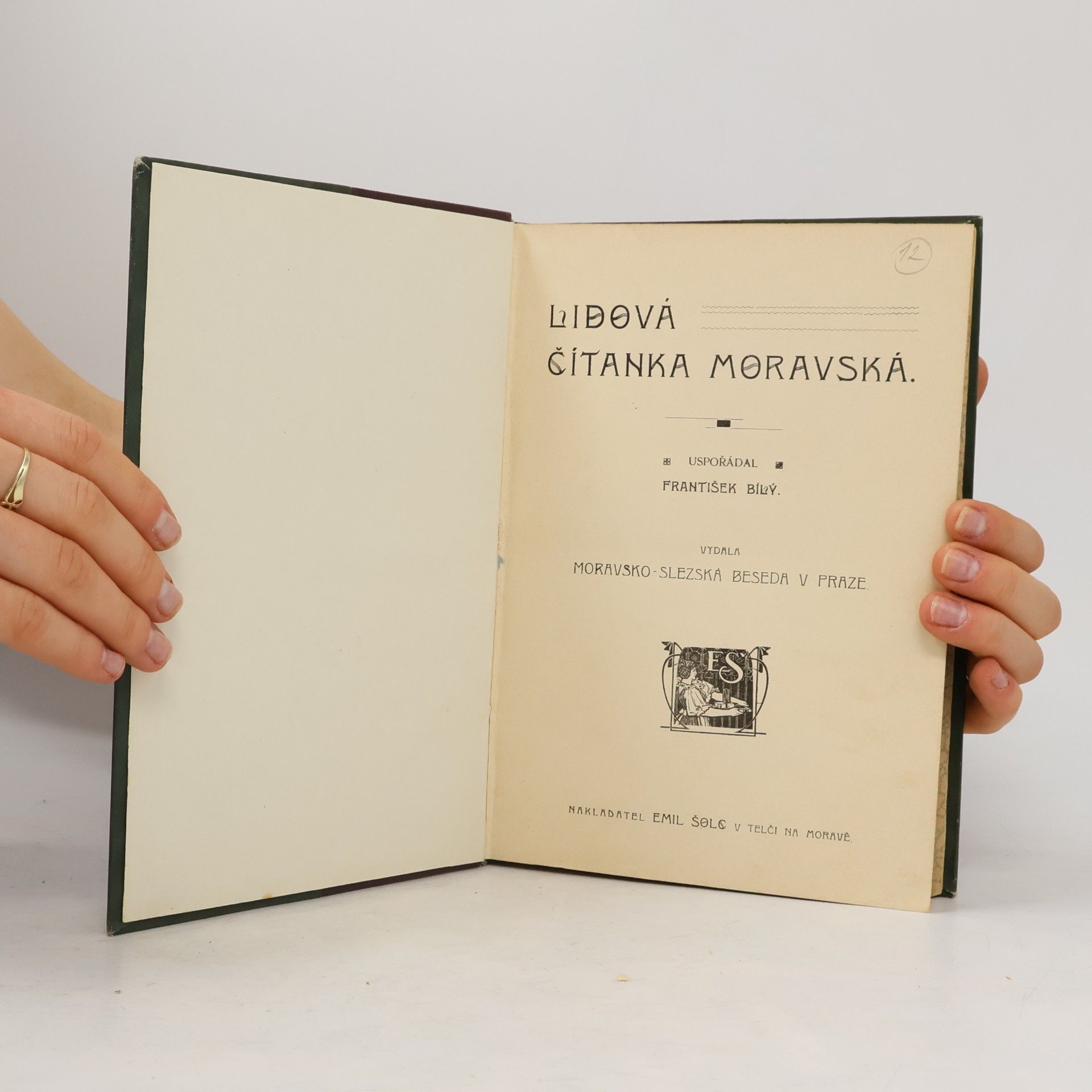 František Bílý Lidová čítanka moravská