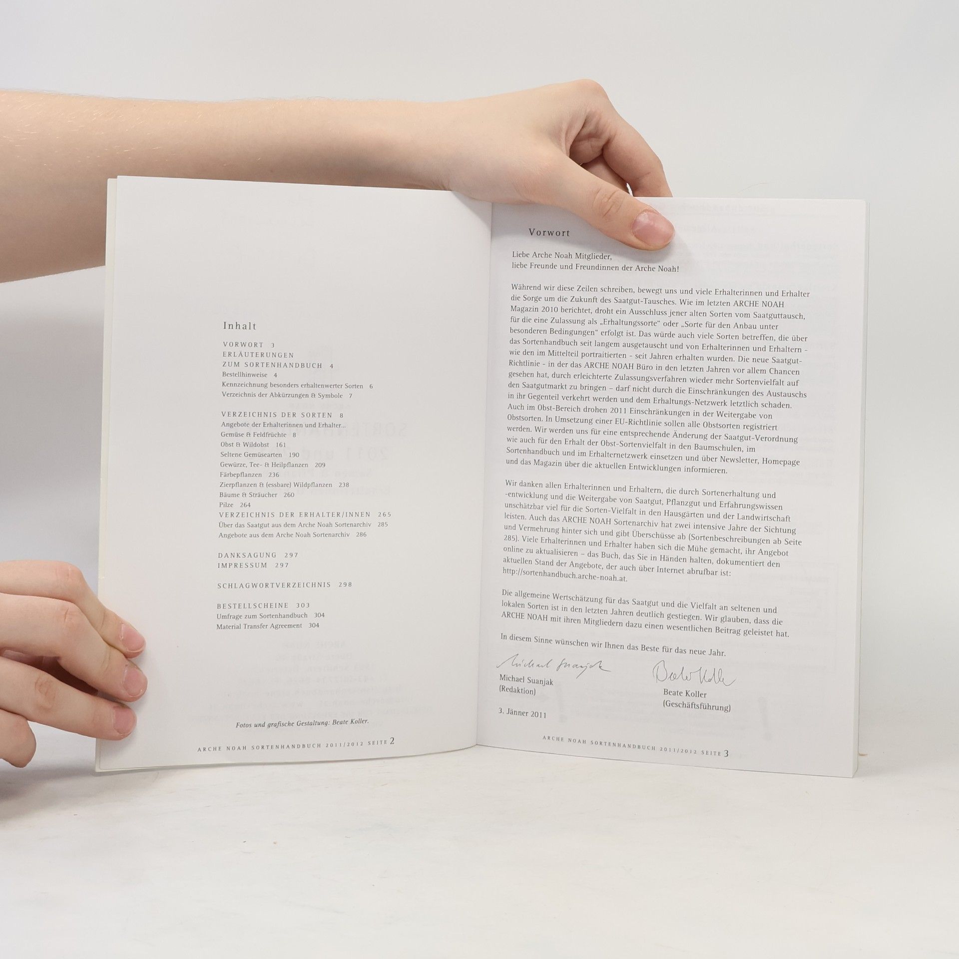 Autorenkollektiv Sortenhandbuch 2011 und 2012