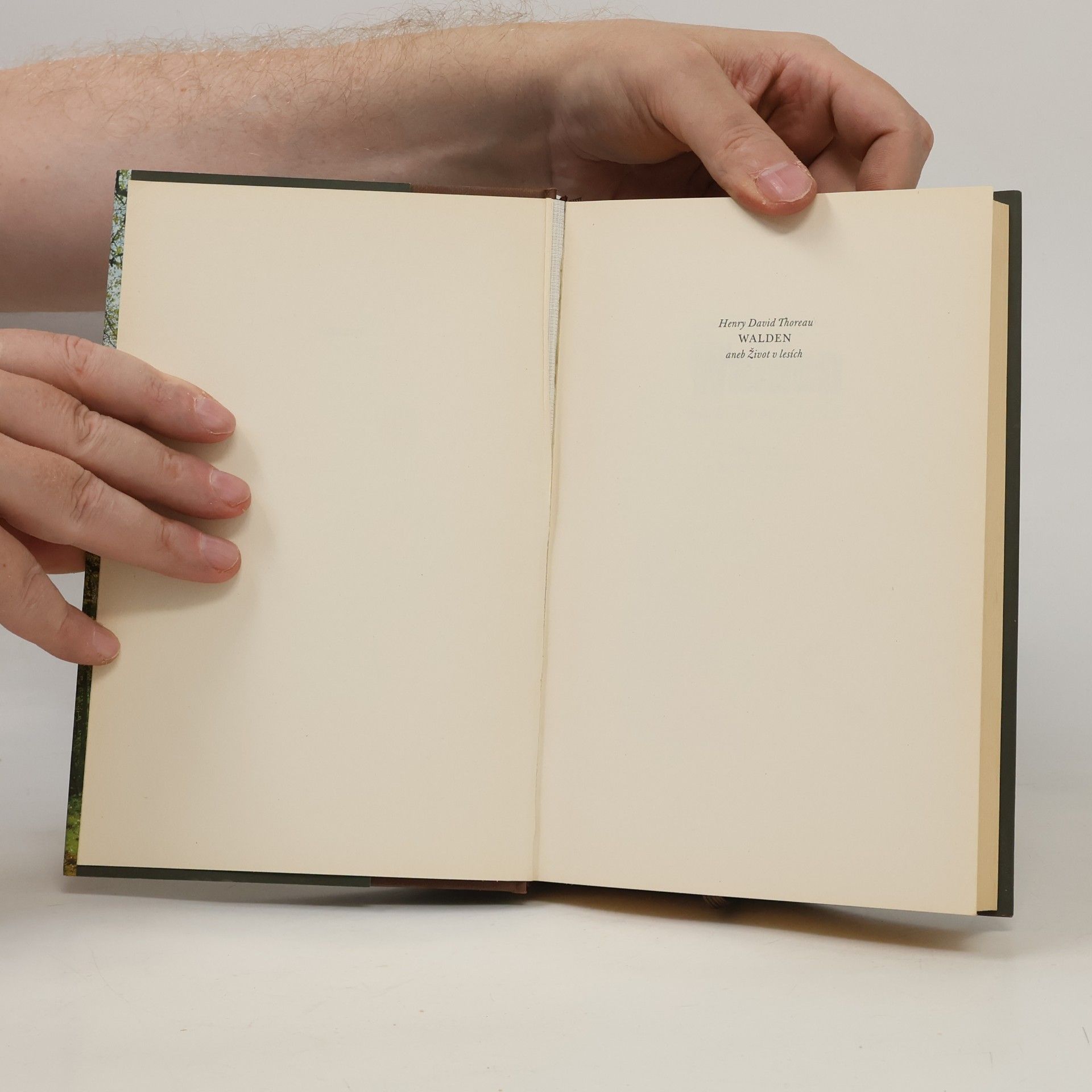Henry David Thoreau Walden aneb Život v lesích