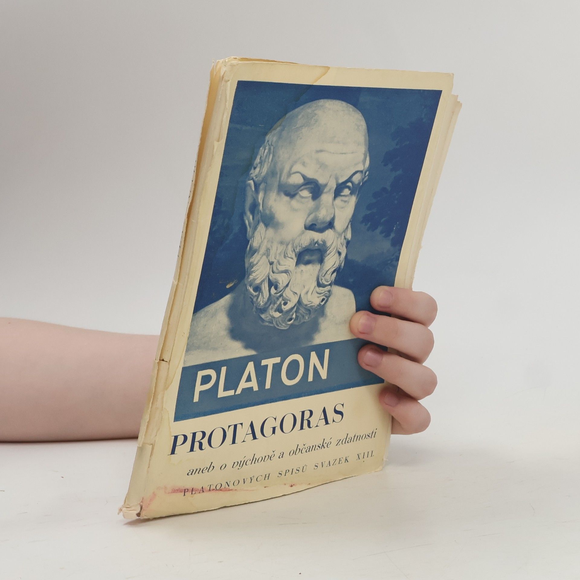 Platón Protagoras aneb o výchově a občanské zdatnosti