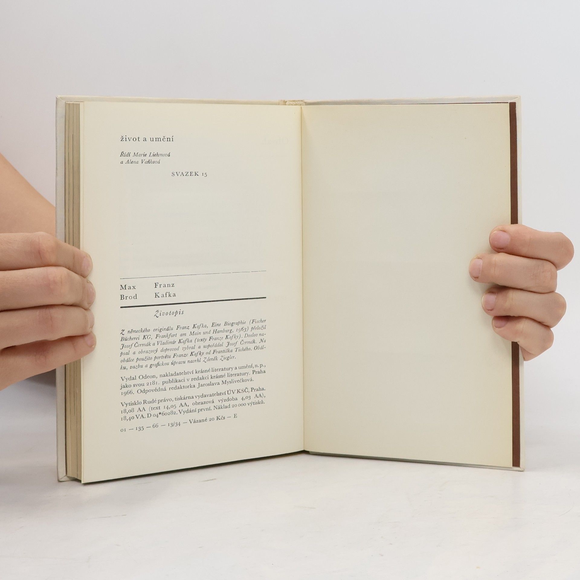 Max Brod Franz Kafka. Životopis