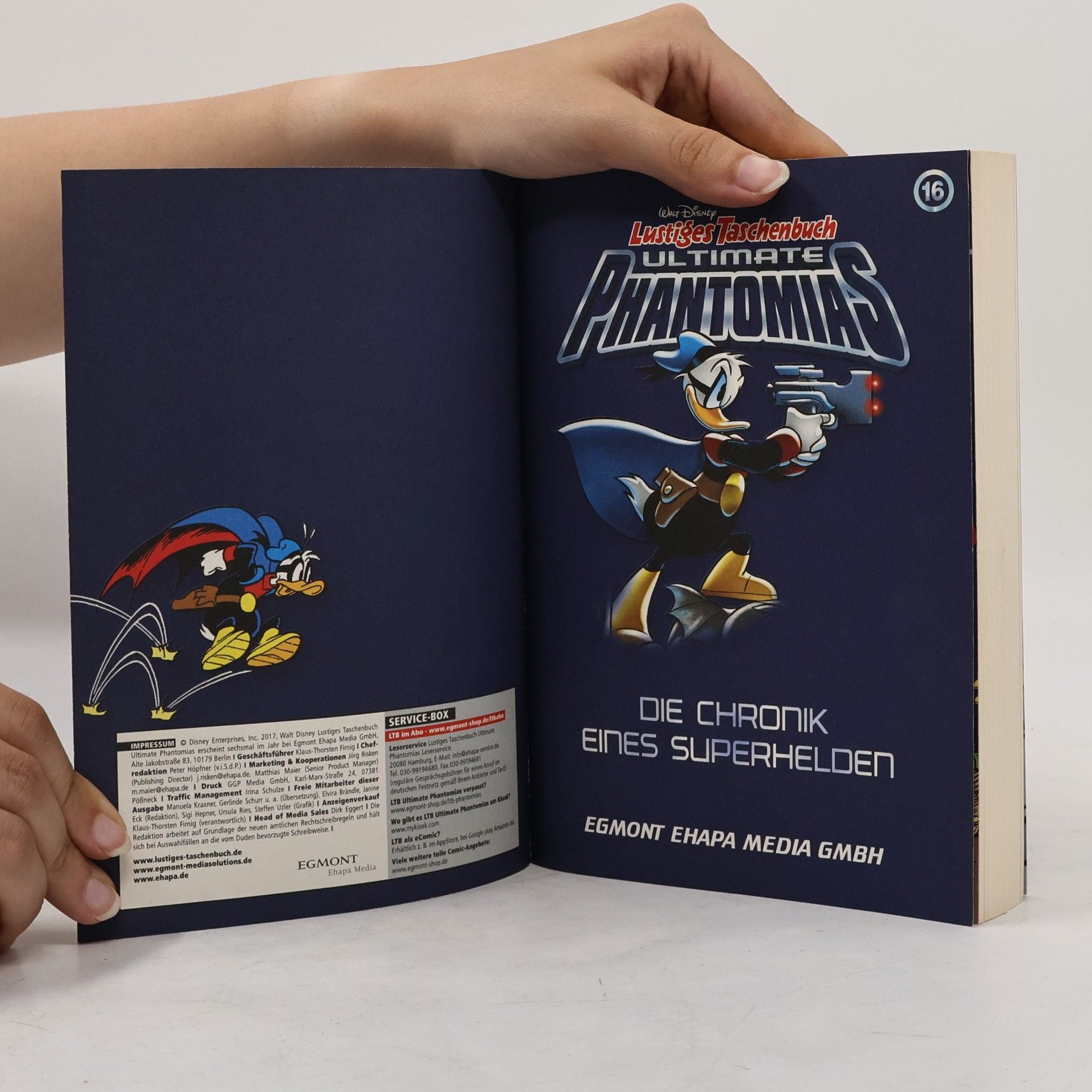 Walt Disney Lustiges Taschenbuch 16. Ultimate Phantomias