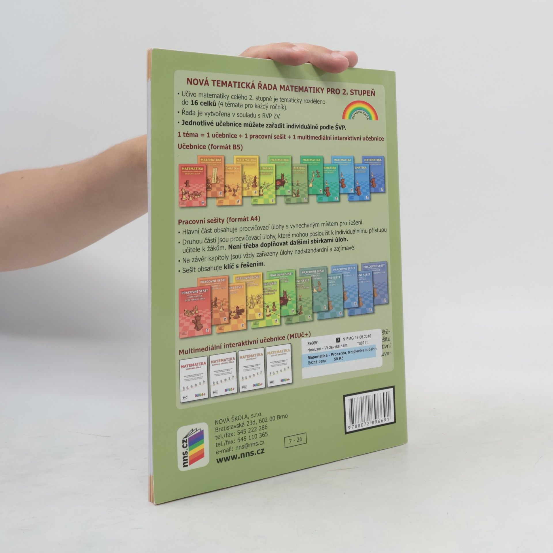 Kolektiv autorů Matematika - Procenta, trojčlenka
