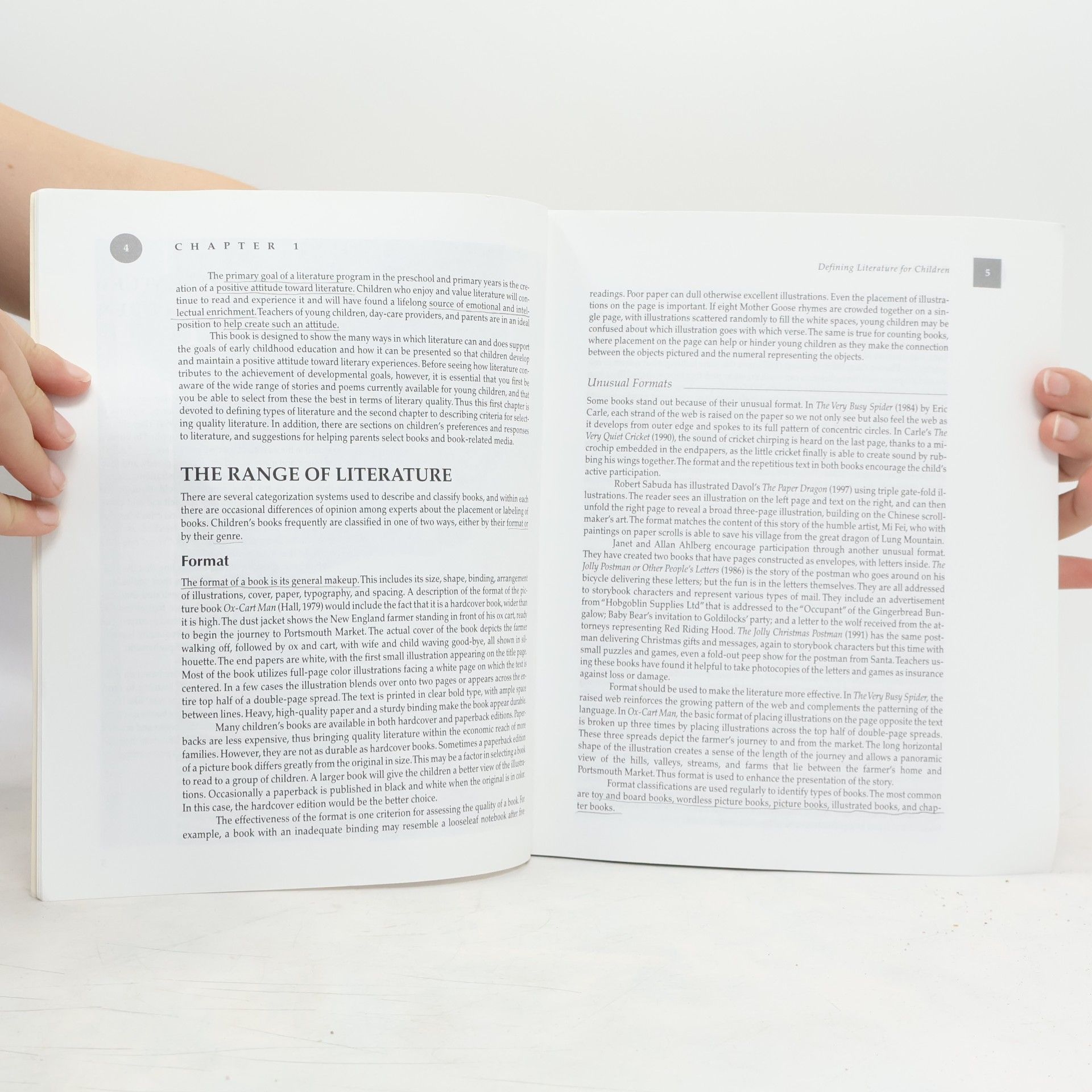Joan I. Glazer Literature for Young Children