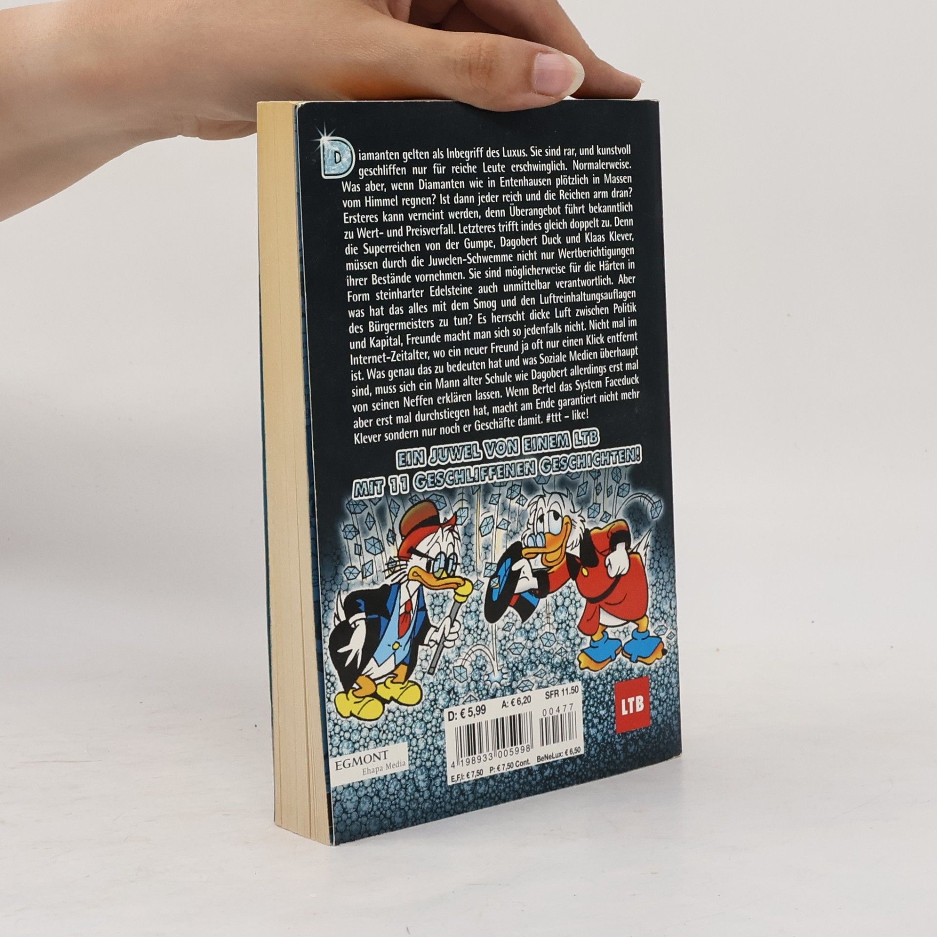 Walt Disney Lustiges Taschenbuch Nr. 477. Diamanten Feuer