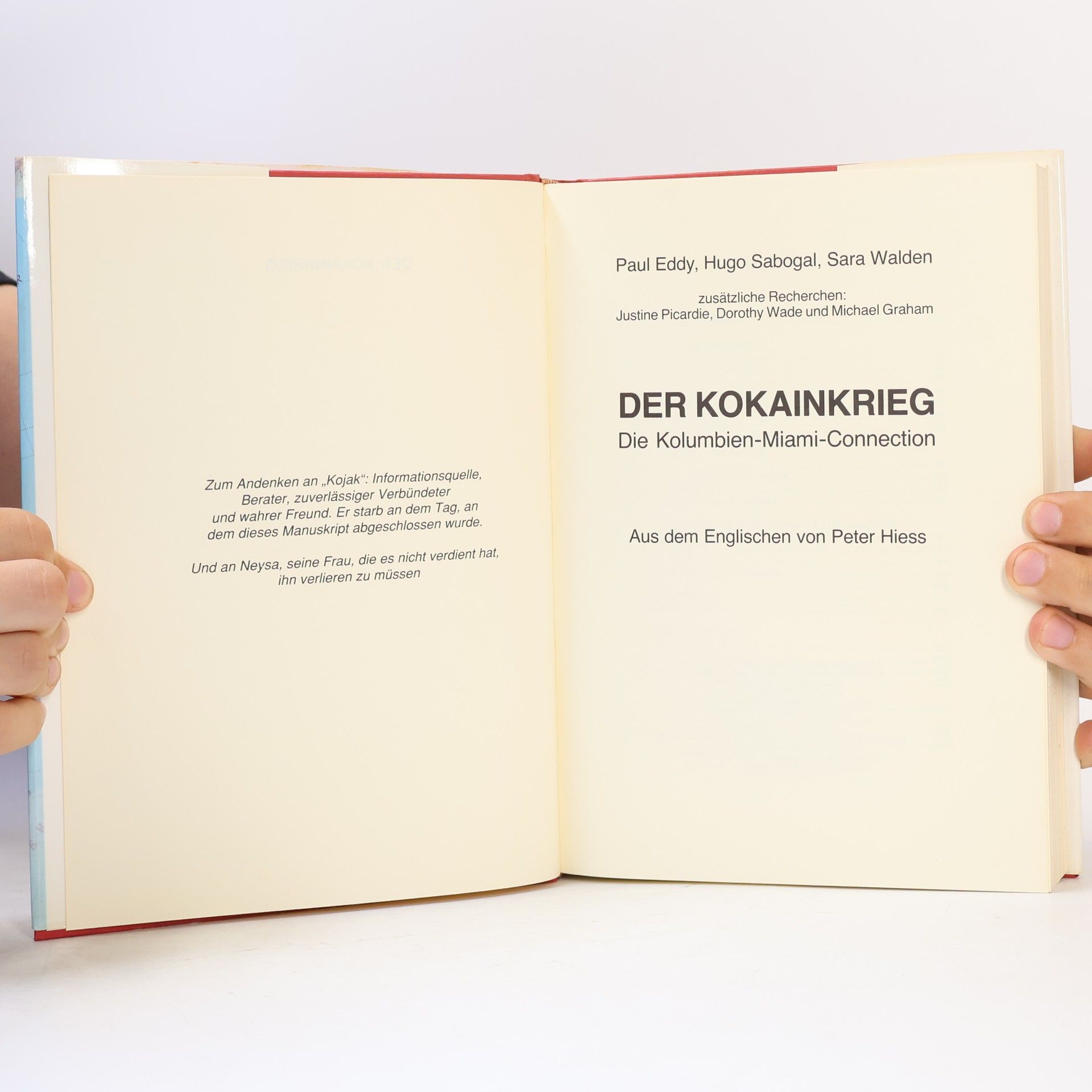 Paul Eddy Der Kokainkrieg