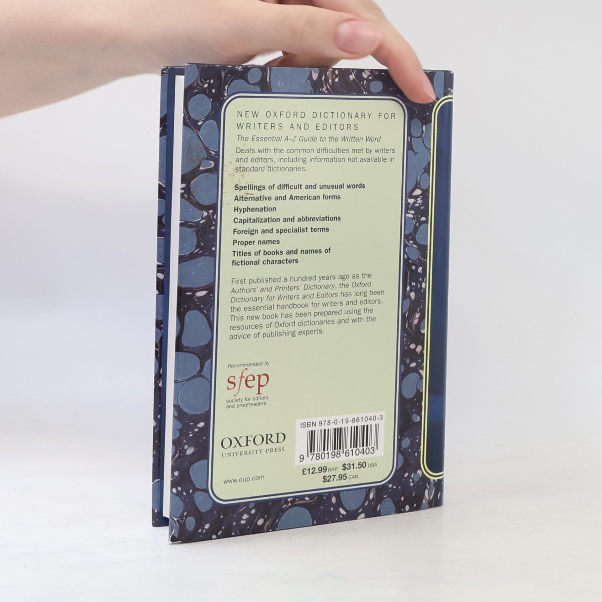 Lesley Brown New Oxford Dictionary for Writers and Editors