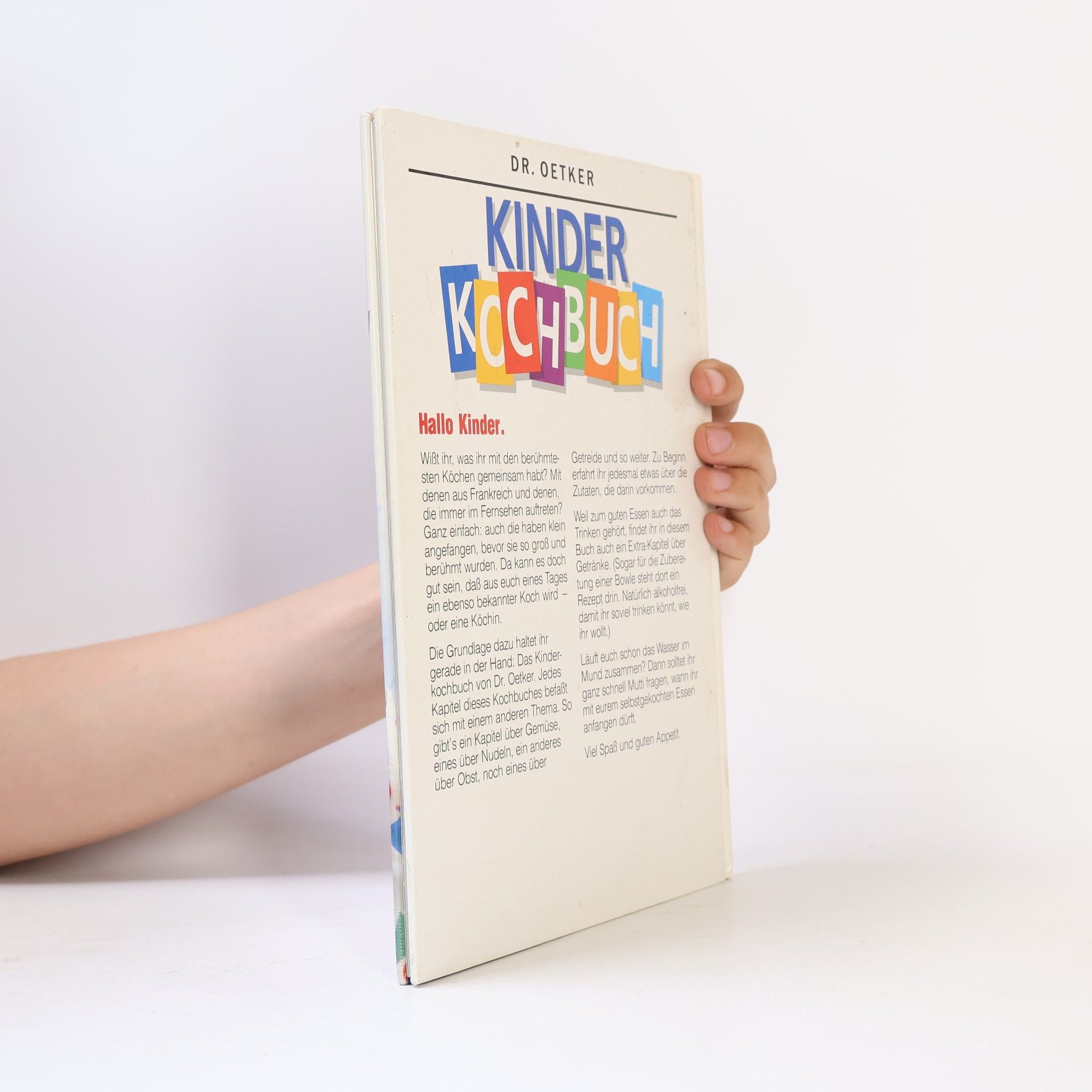 Various authors Dr. Oetker Kinderkochbuch