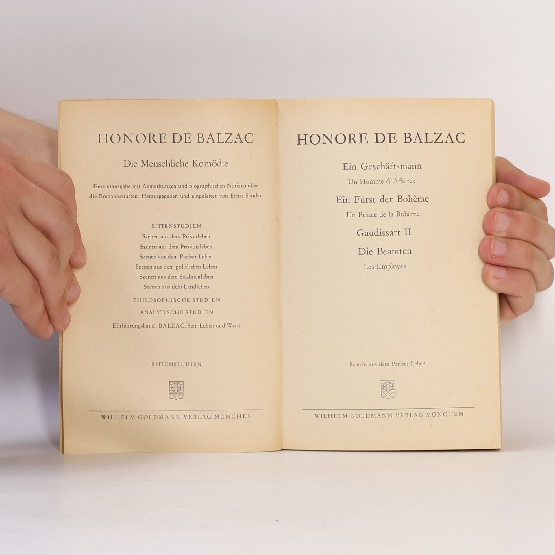 Honoré de Balzac Ein Fürst der Bohème