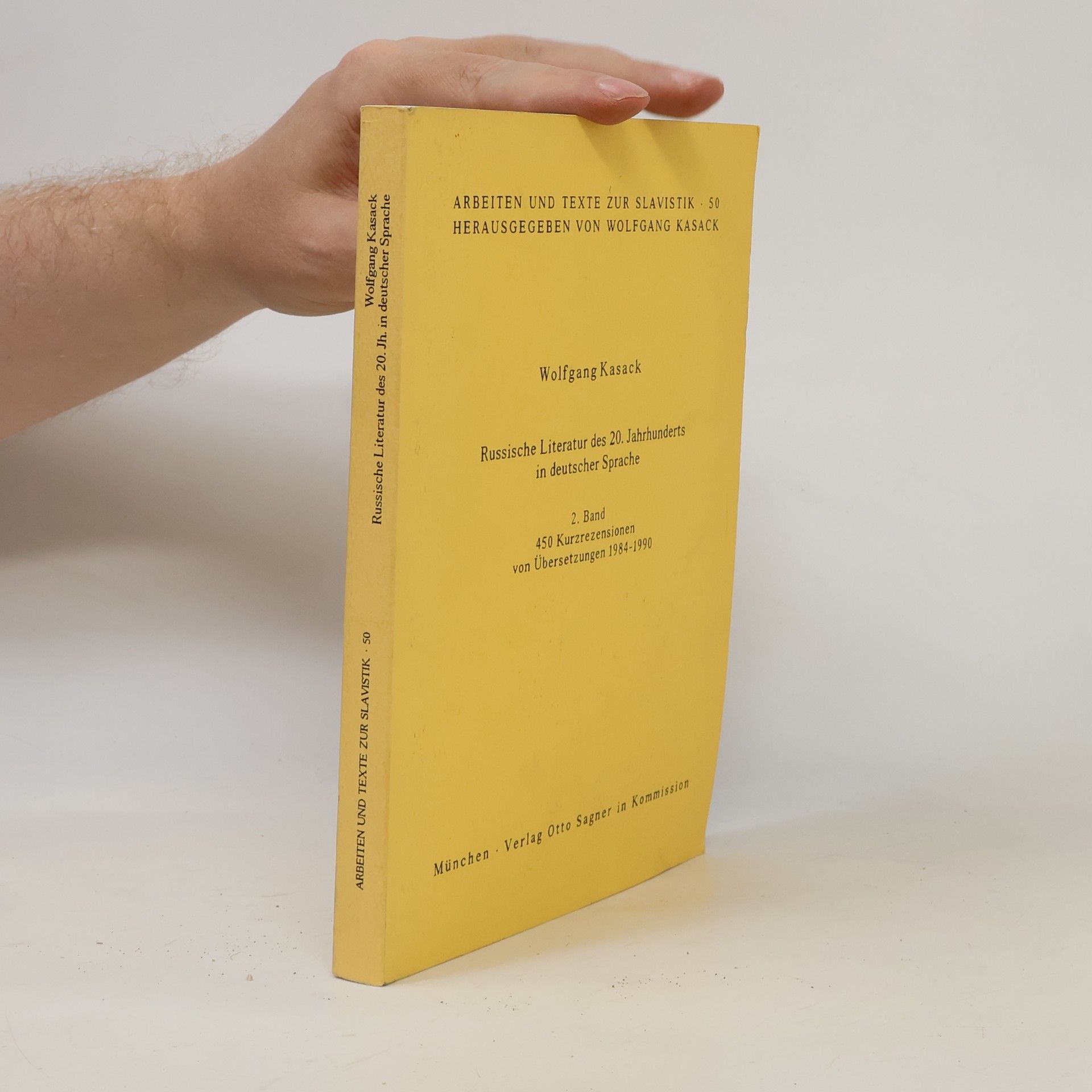 Arbeiten und Texte zur Slavistik 50 - 2: Russische Literatur des 20. Jahrhunderts in deutscher Sprache