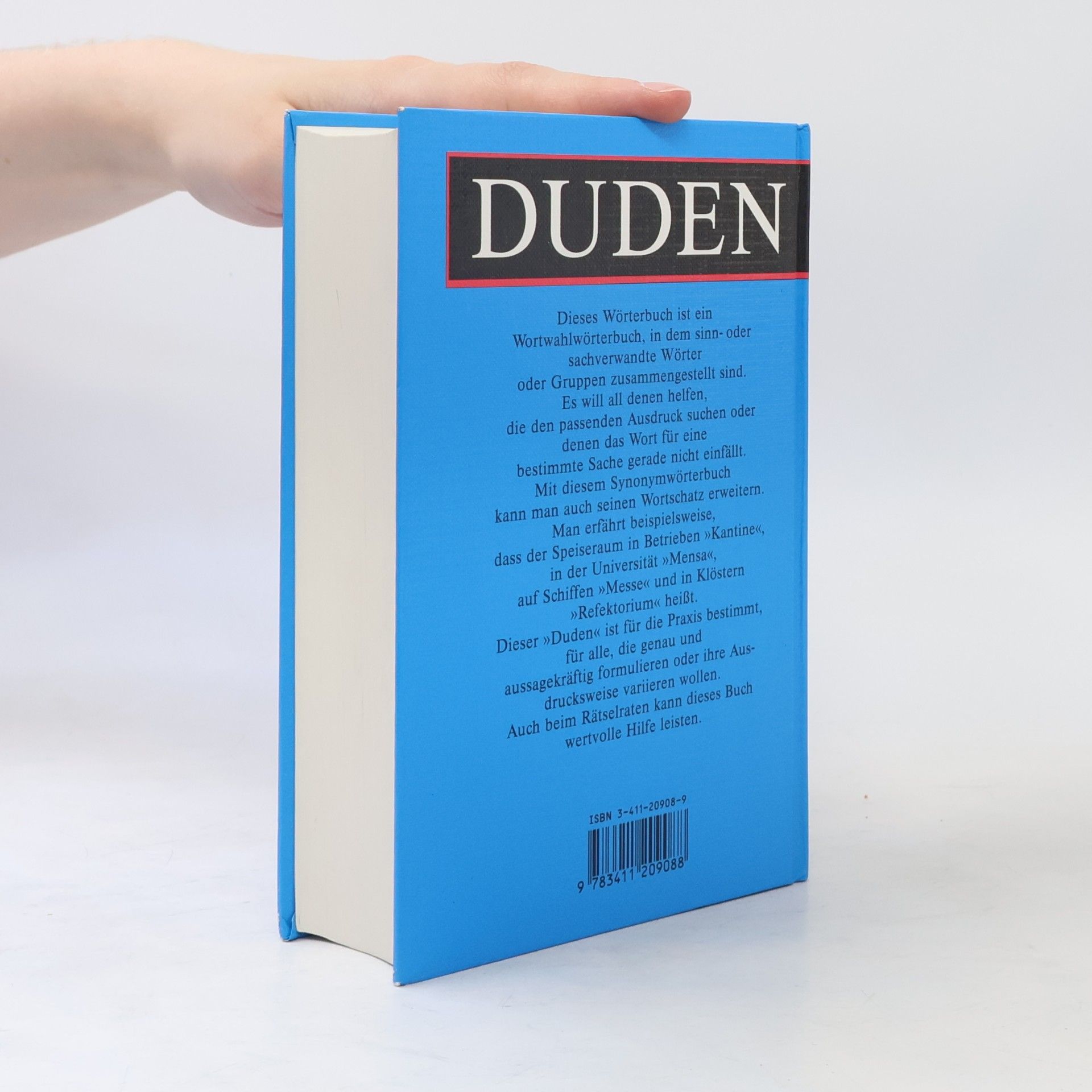Wolfgang Müller Duden. Band 8, Sinn- und sachverwandte Wörter